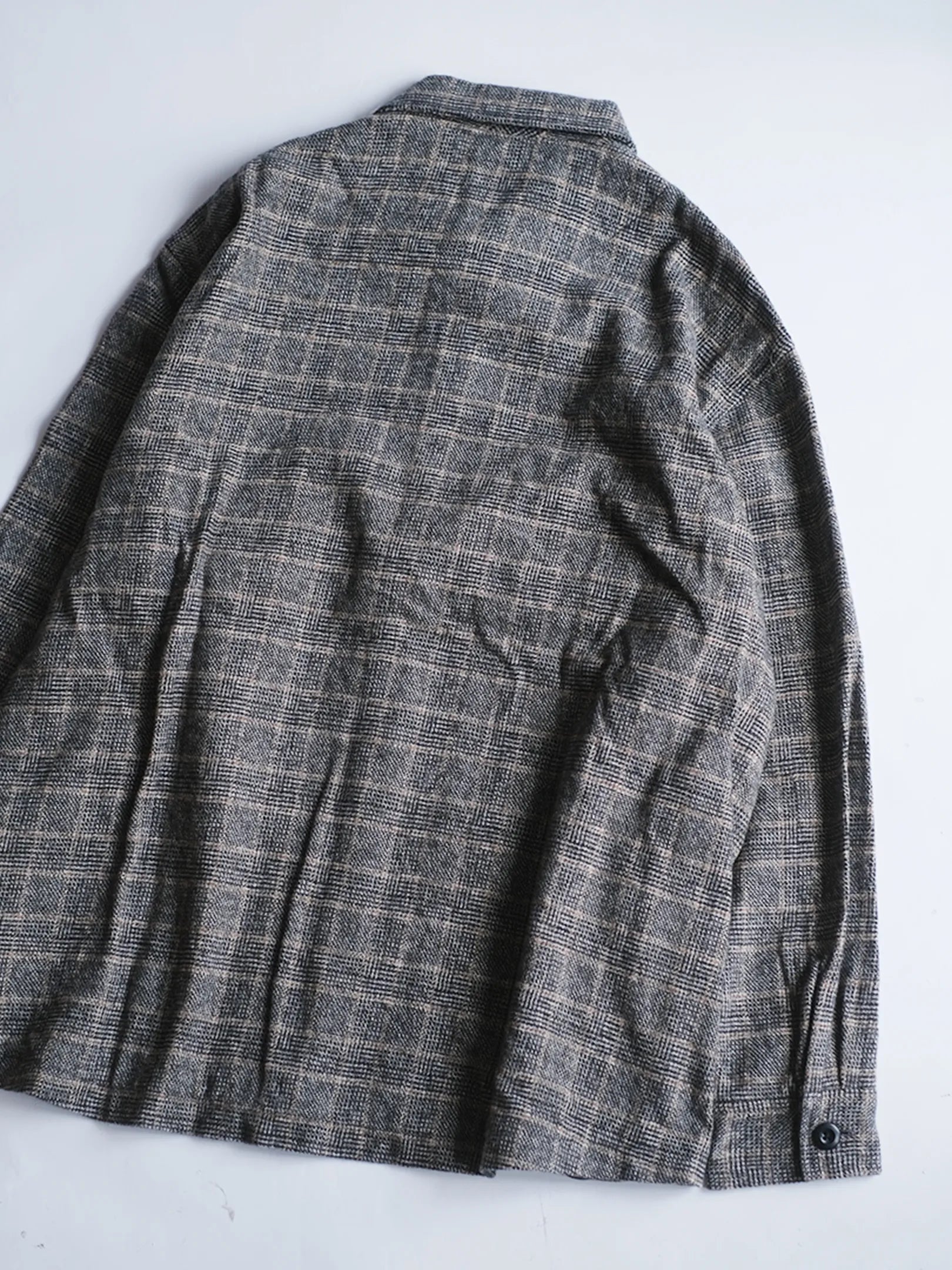 maillot "Tweedy Cotton Check Shirt Jacket"