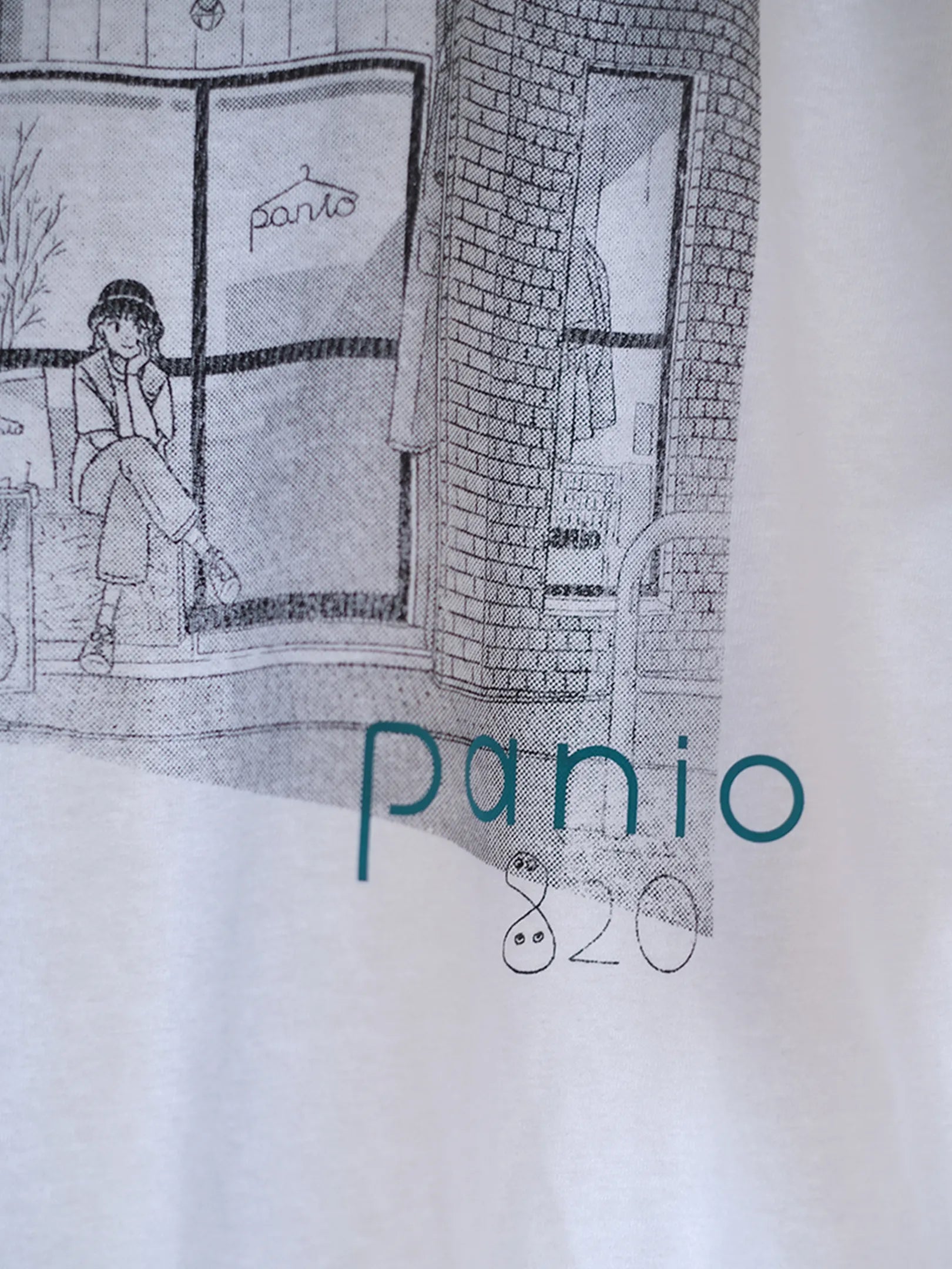 Panio×456  "820の日S/S Tee 2025 ver. "(L AQUA)