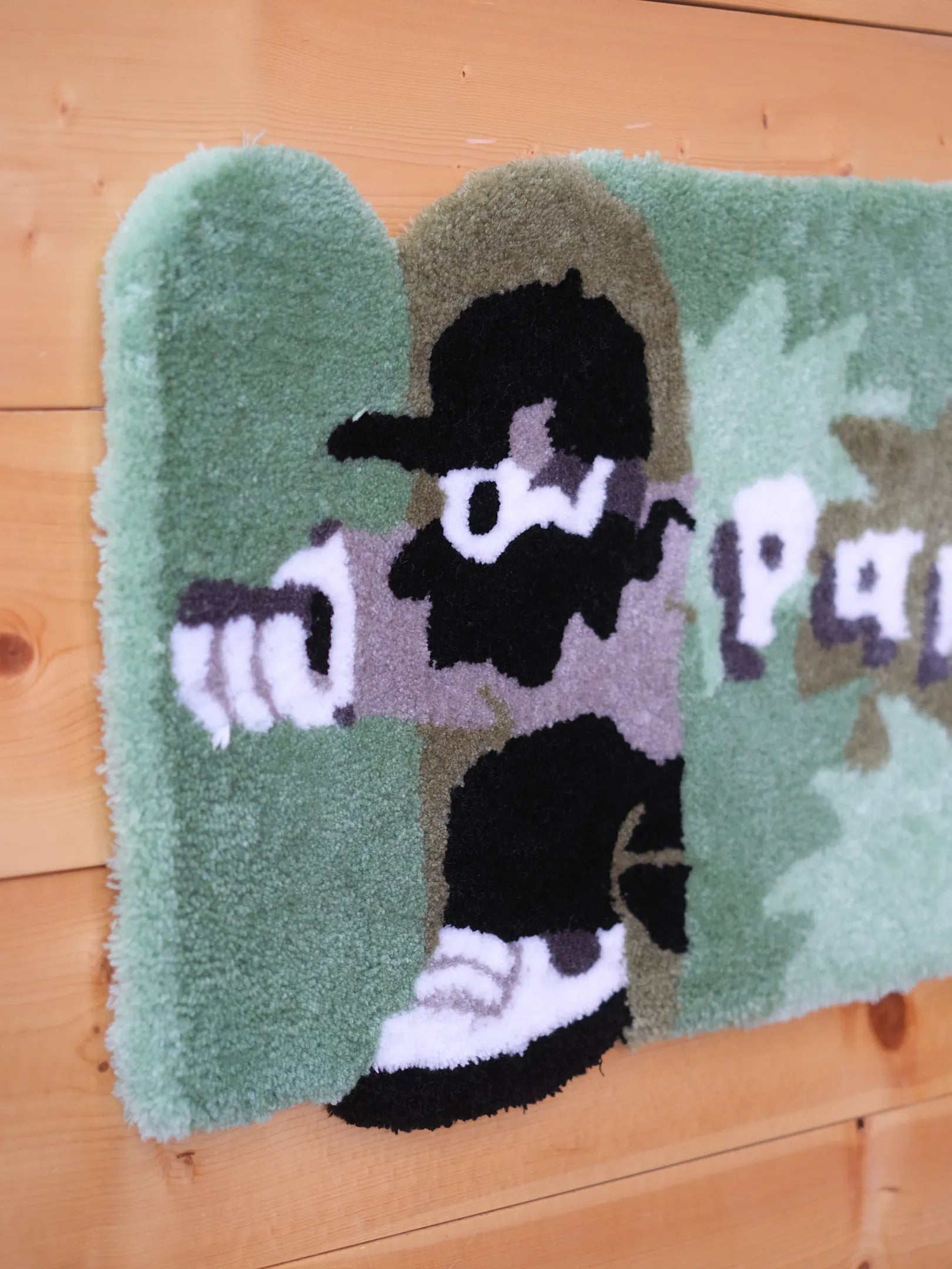 ◎受注生産◎ONIRAKU × PANIRUG "DIM OPEN THE DOOR  RUG"