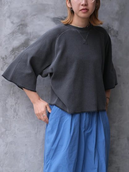 Kha:ki "HONEYCOMB S/S TOP"