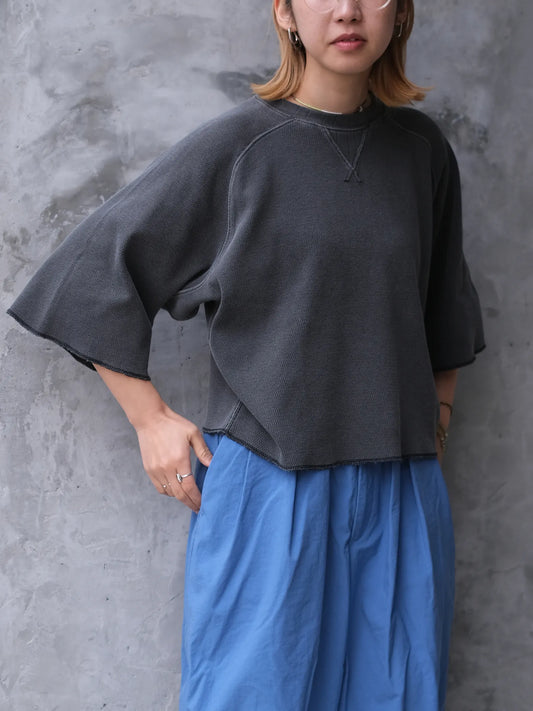 Kha:ki "HONEYCOMB S/S TOP"