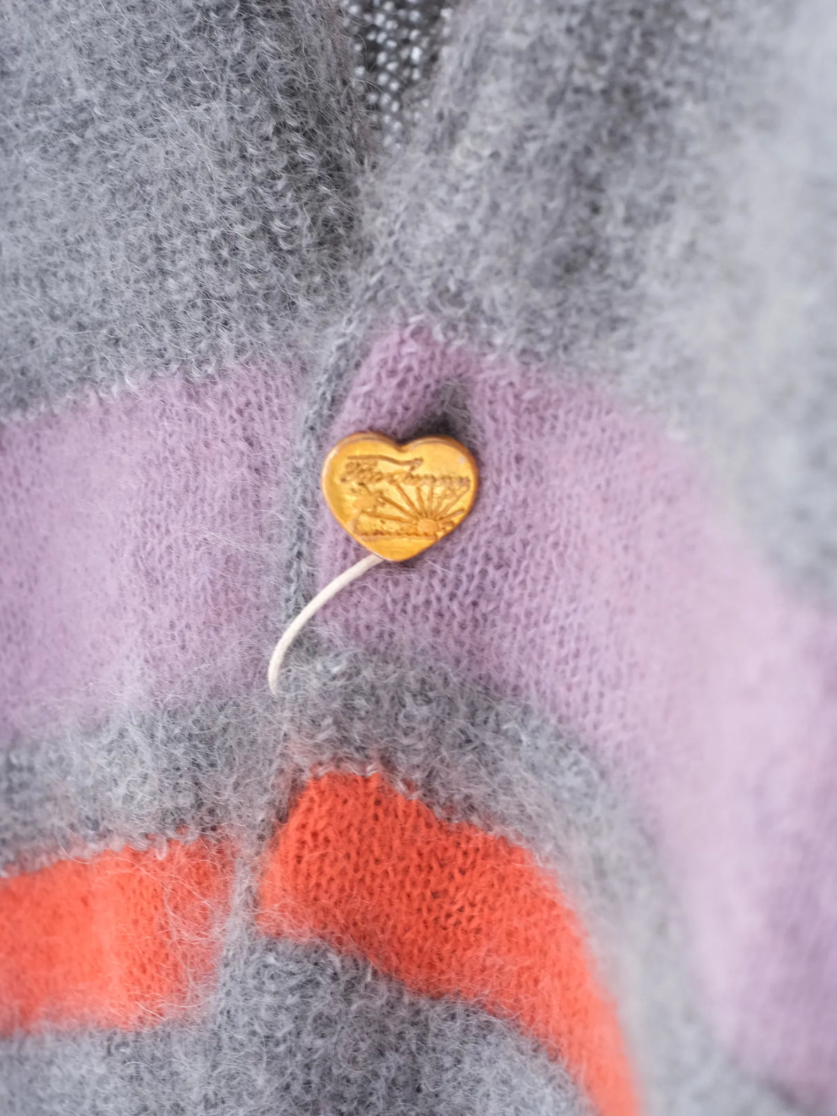 THE SUNNY "MOHAIR BOARDER CARDIGAN(GRAY)"