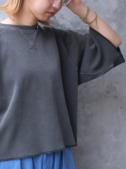 Kha:ki "HONEYCOMB S/S TOP"