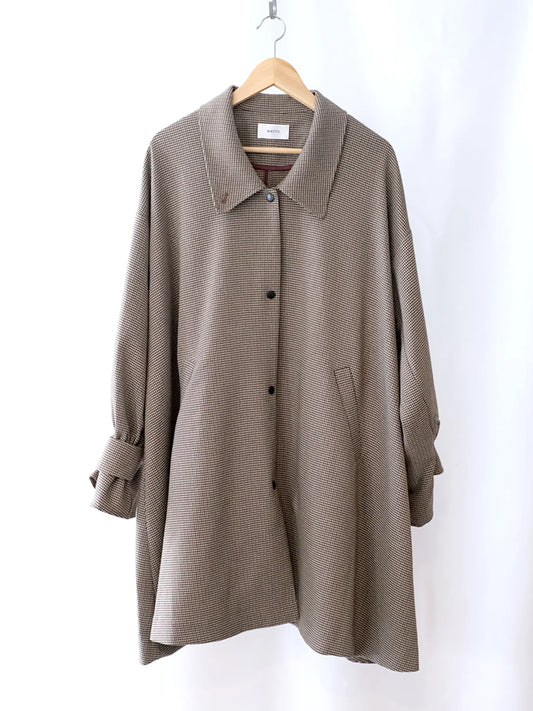 WHYTO. "tent line coat" (2colors)