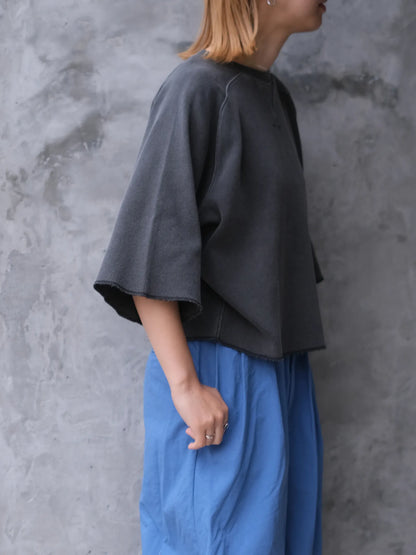 Kha:ki "HONEYCOMB S/S TOP"