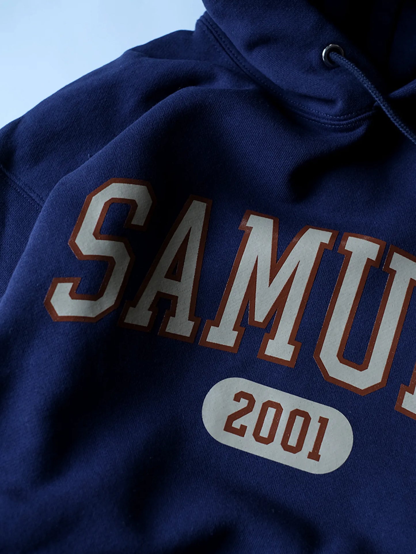 SAMUEL×Panio  "COLLEGE SWEAT HOODIE"