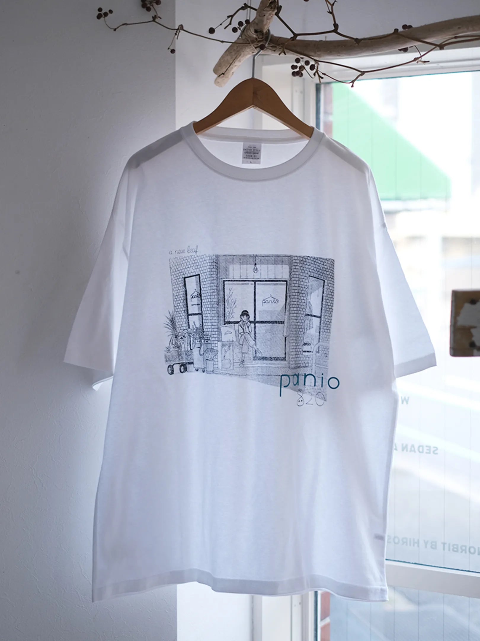 Panio×456  "820の日S/S Tee 2025 ver. "(L AQUA)