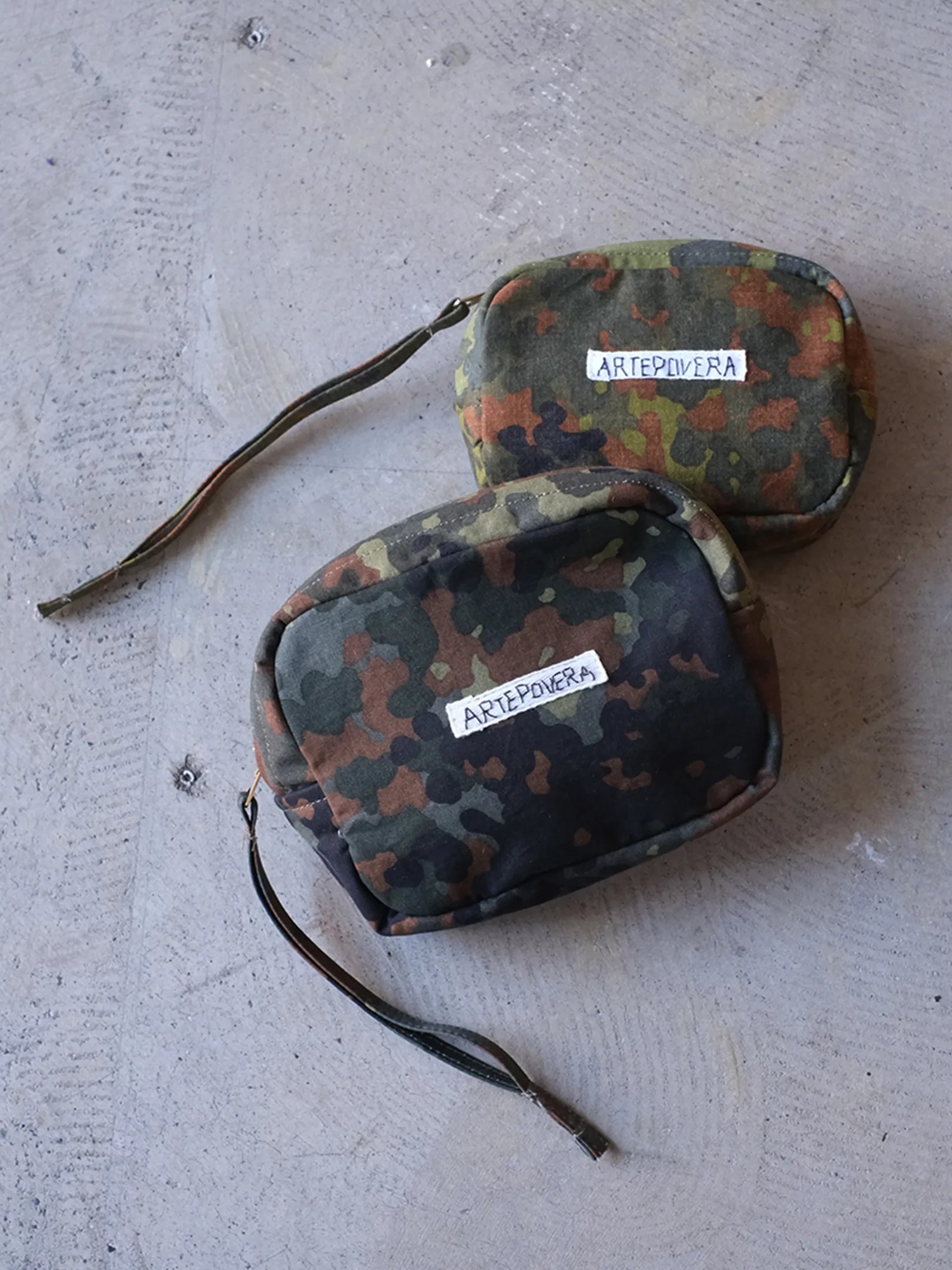 ARTE POVERA "ドイツ軍テント REポーチ"(S&M)