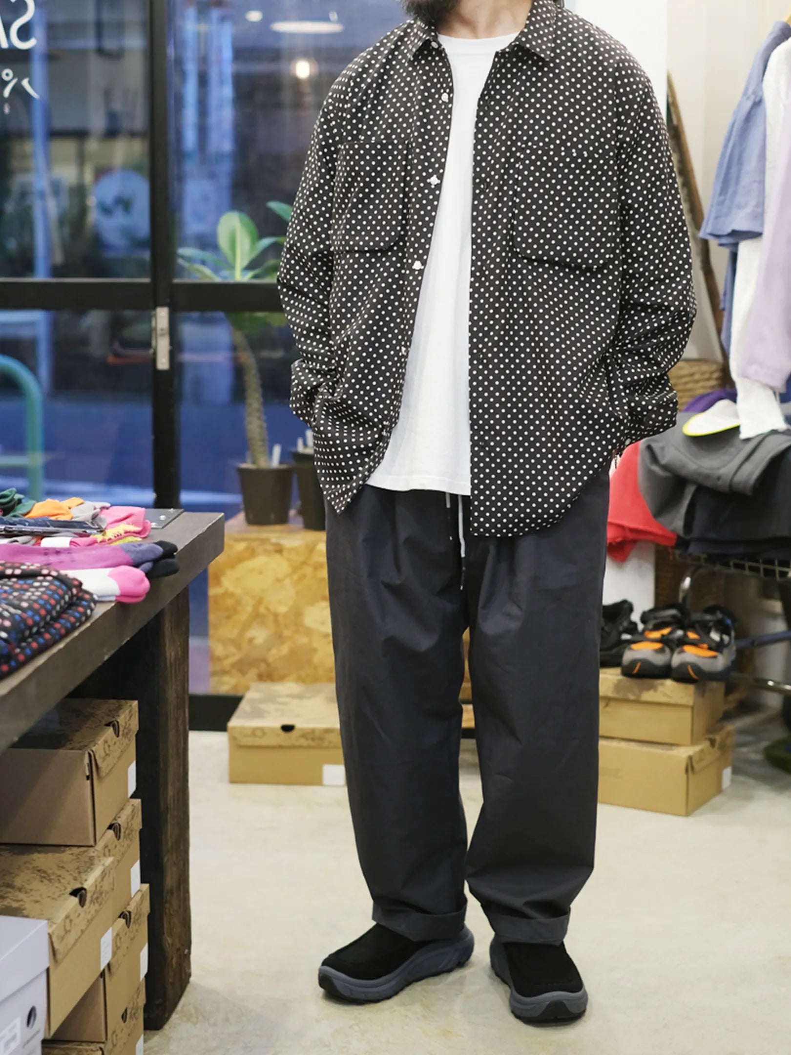 ★受注受付スタート★MADE BY PANICO "PANICO PANTS(GRAY RIPSTOP)"