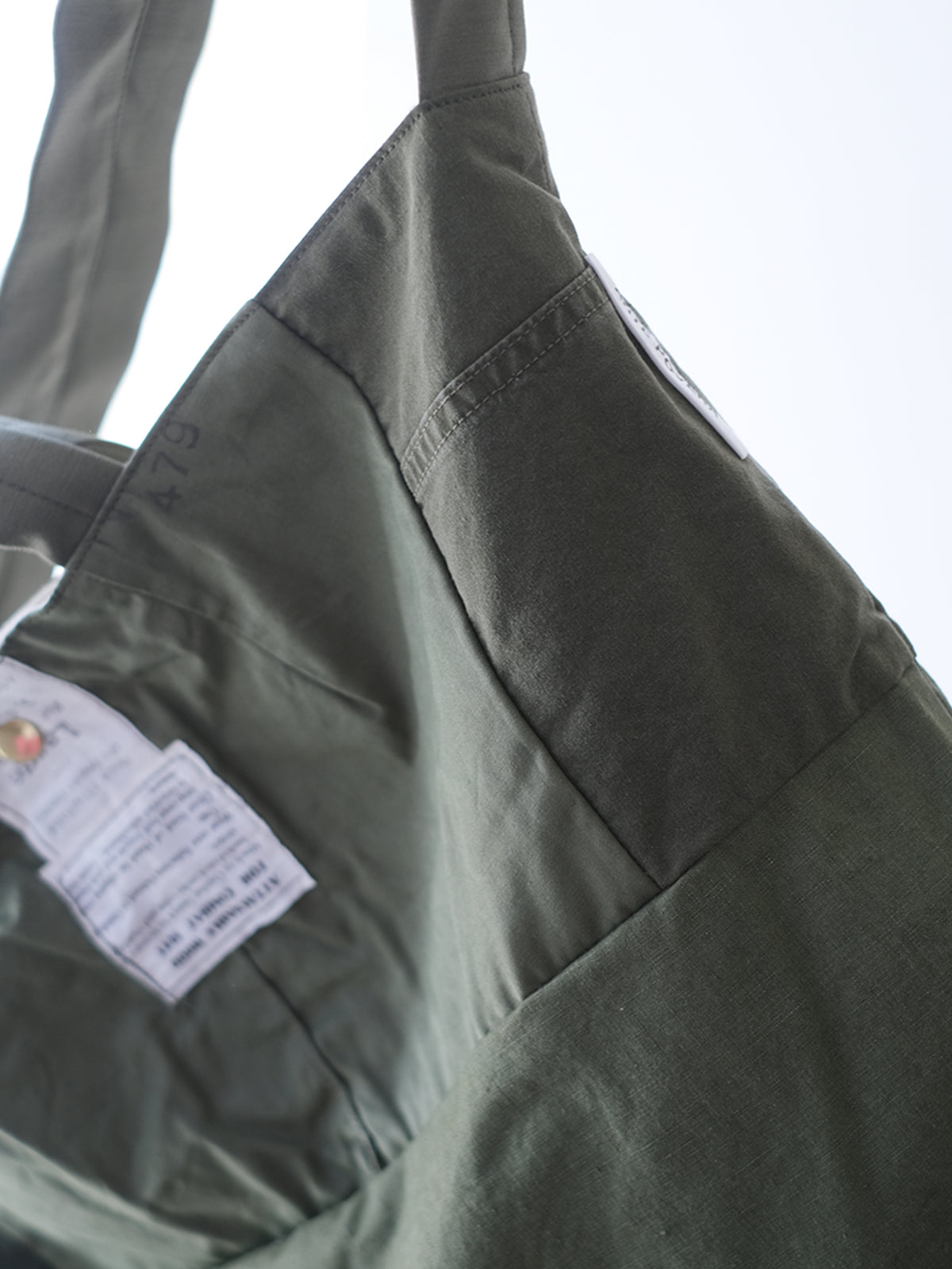 ARTE POVERA "イギリススモックパーカー& ルーマニアテントMIX RE-トート&ショルダーBAG"