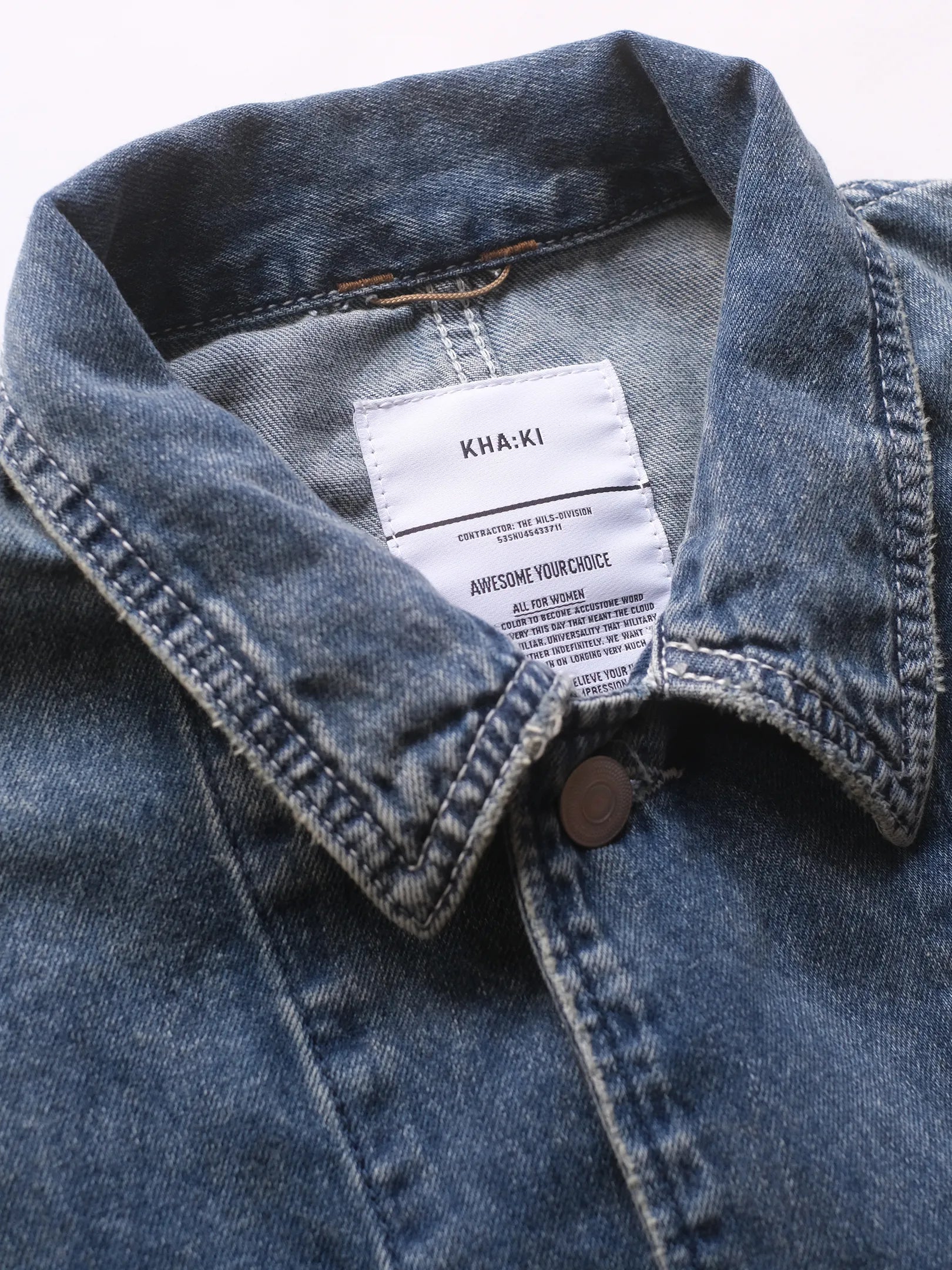 Kha:ki "LOOSE COEVERALL"