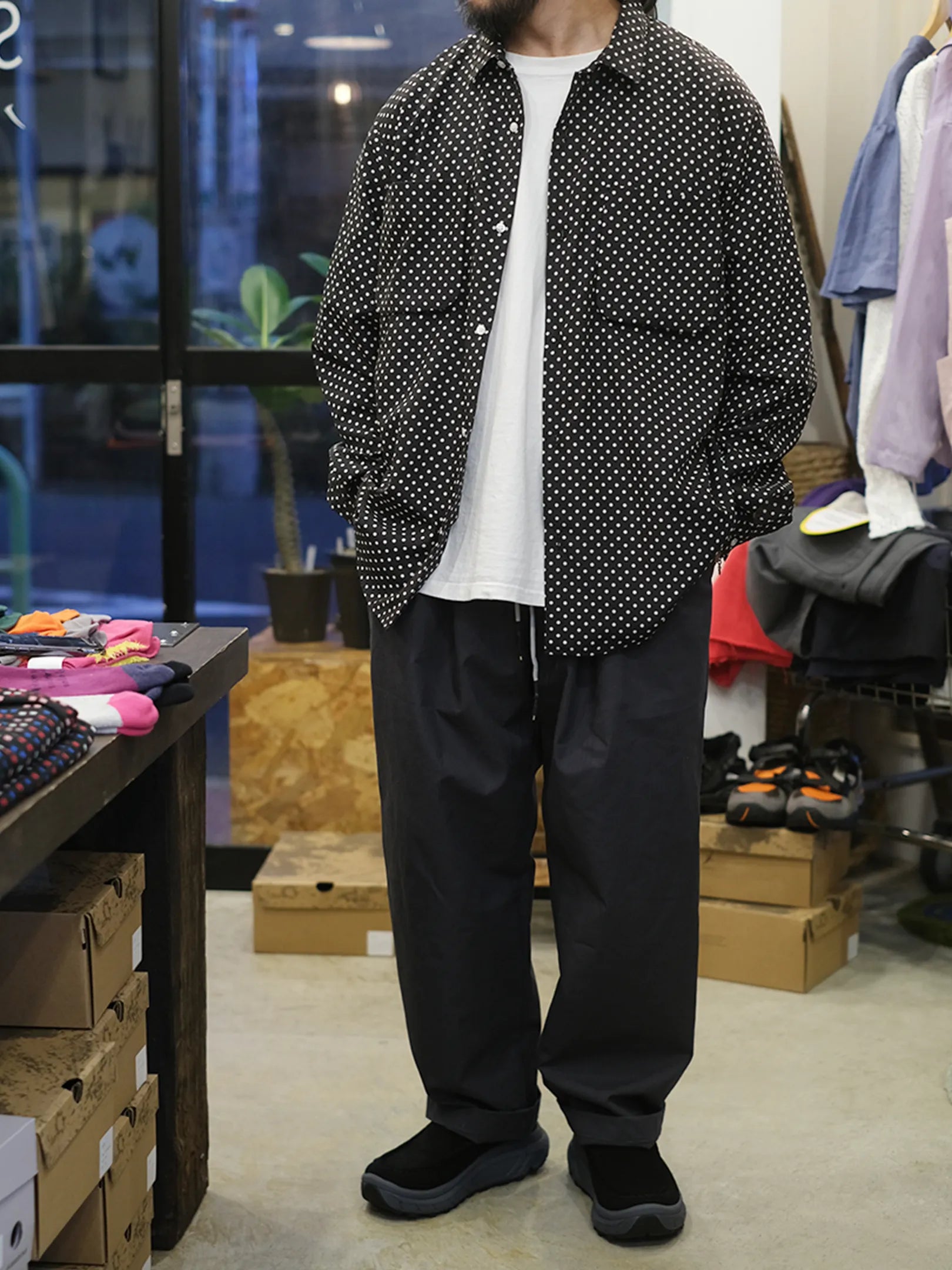 A.D.A.N "WALK DOT SHIRT"