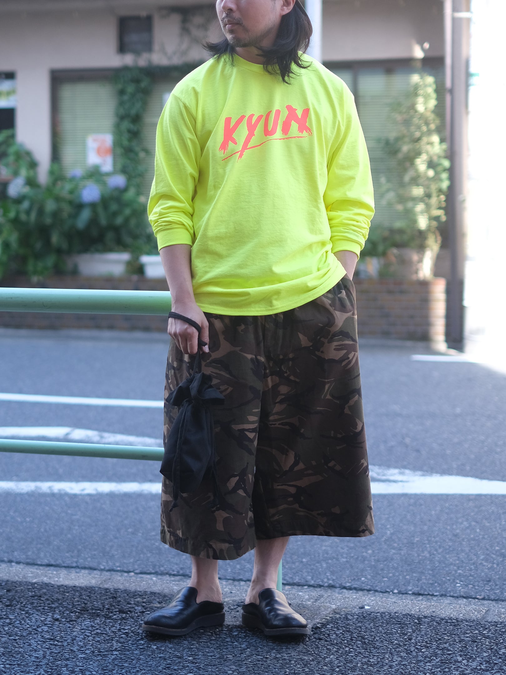 児島新鮮組  "BIG BULB SHORTS (CAMO)"