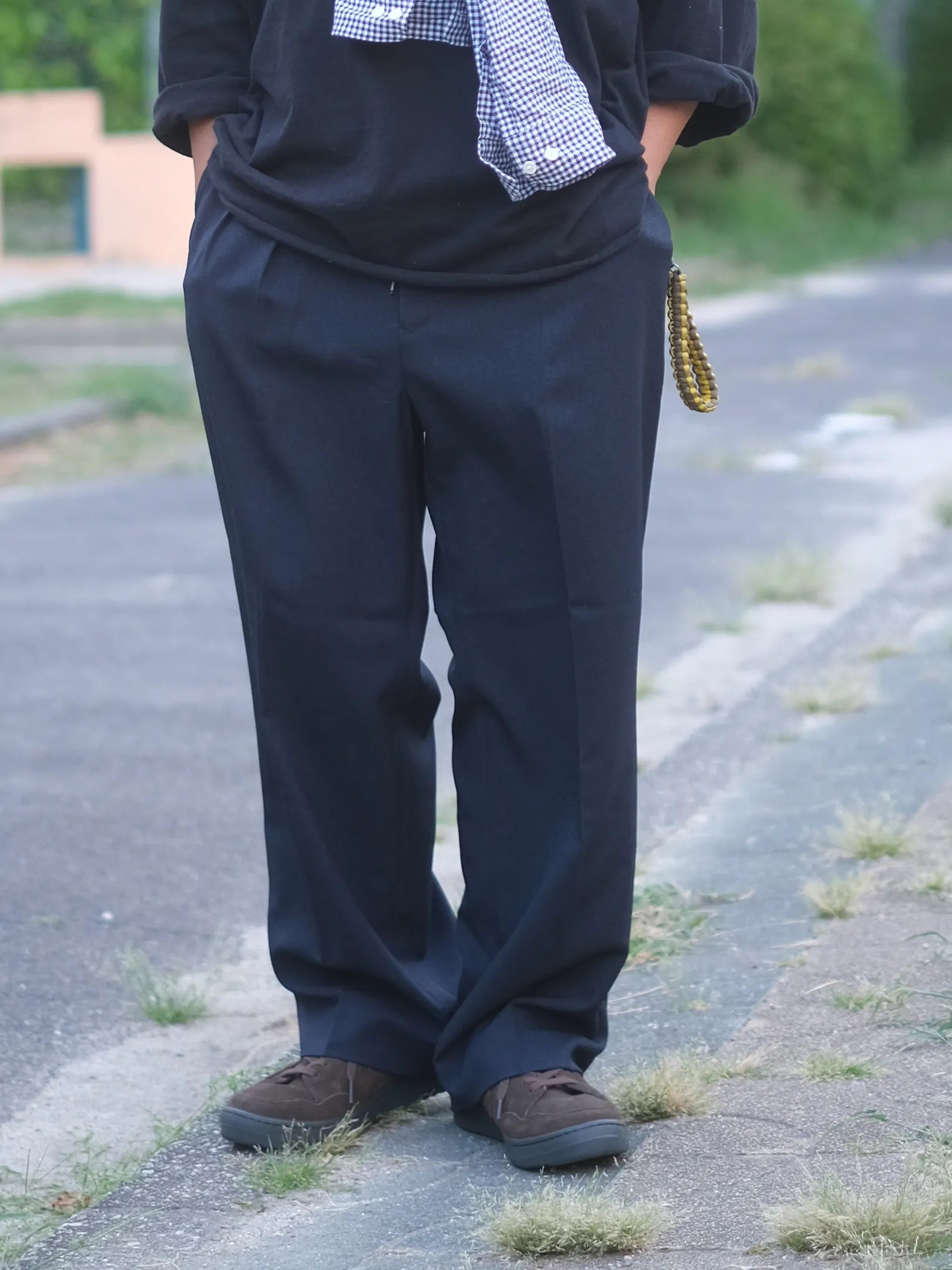 8/22 12~  SEDAN ALL-PURPOSE "Ventilation Wide Slacks(2colors)"