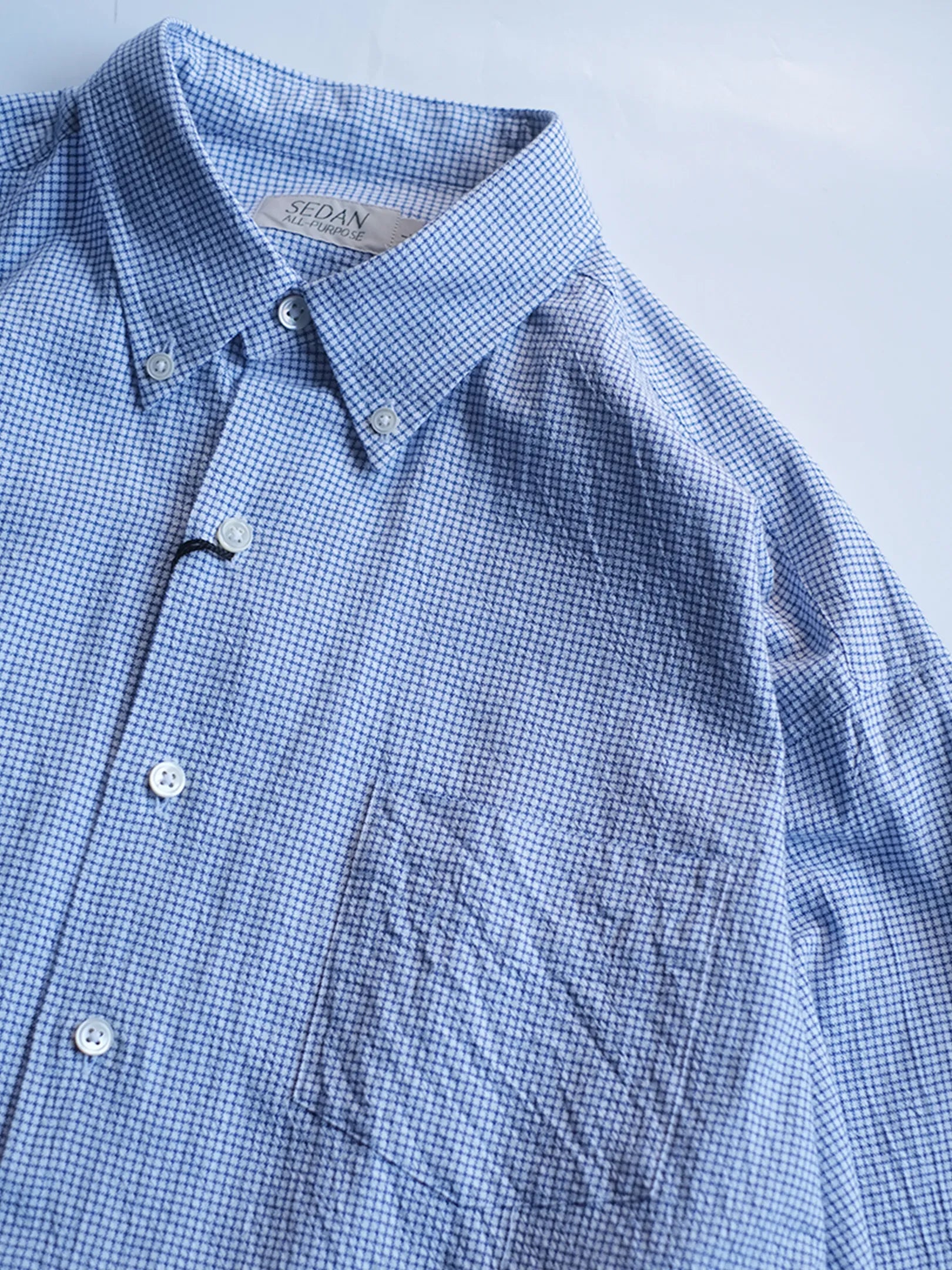SEDAN ALL-PURPOSE "Light Oxford Box BD Shirt(2colors)"