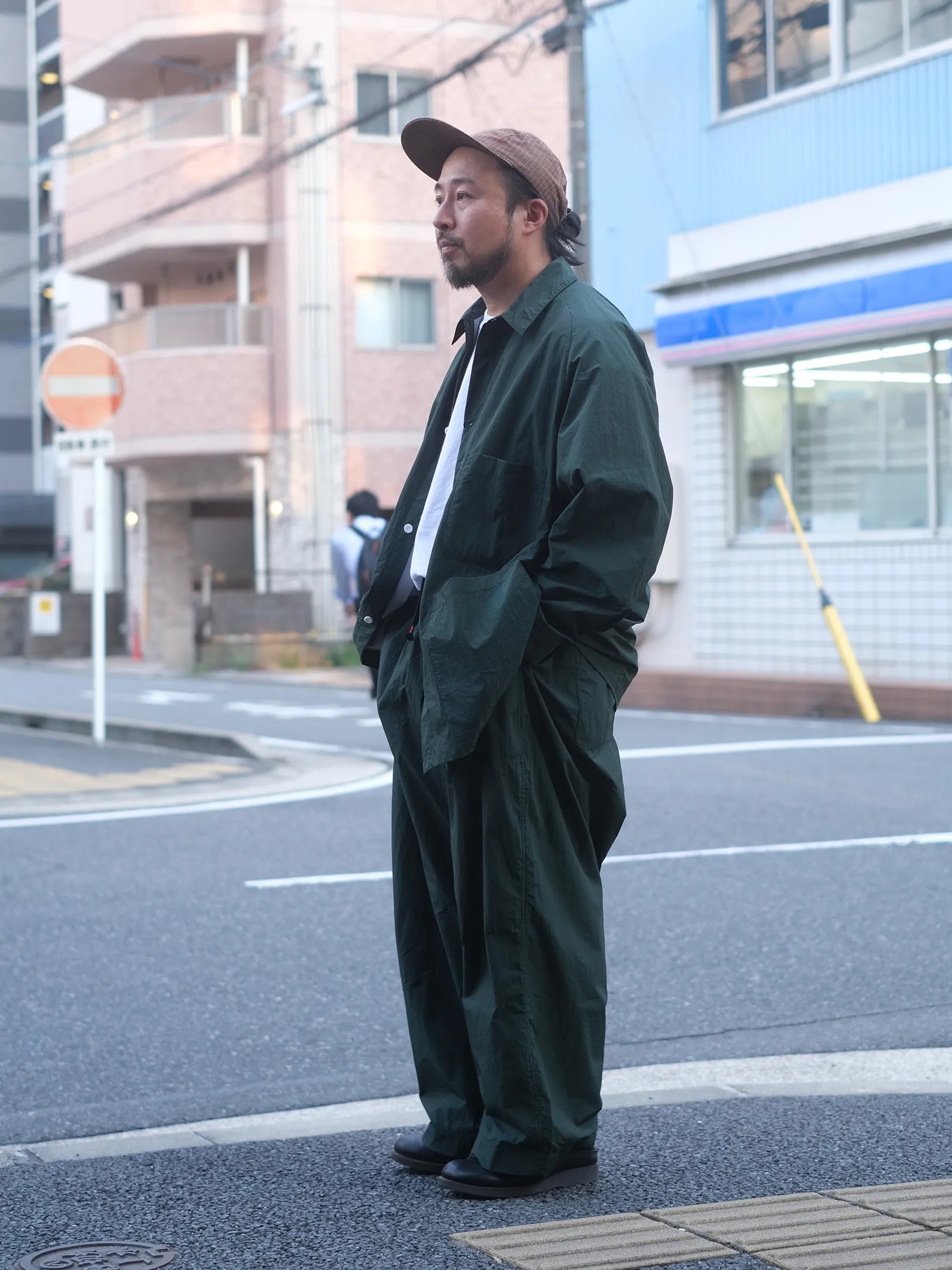 SOWBOW "Sport Jacket H / Tie-Dye Indigo"