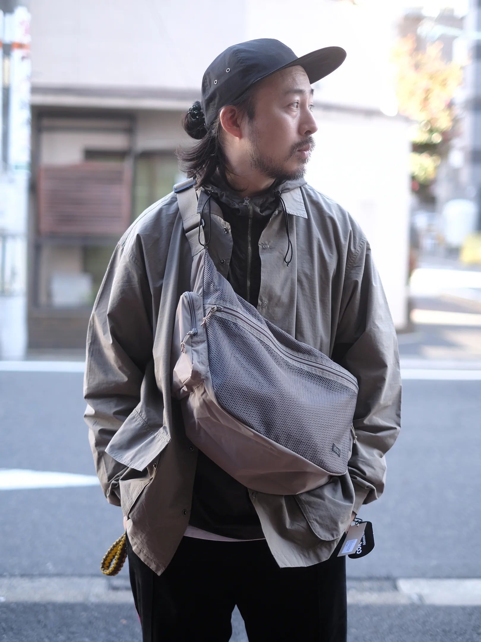3/7 12~  SEDAN ALL-PURPOSE "Mesh Shoulder Bag(2colors)"