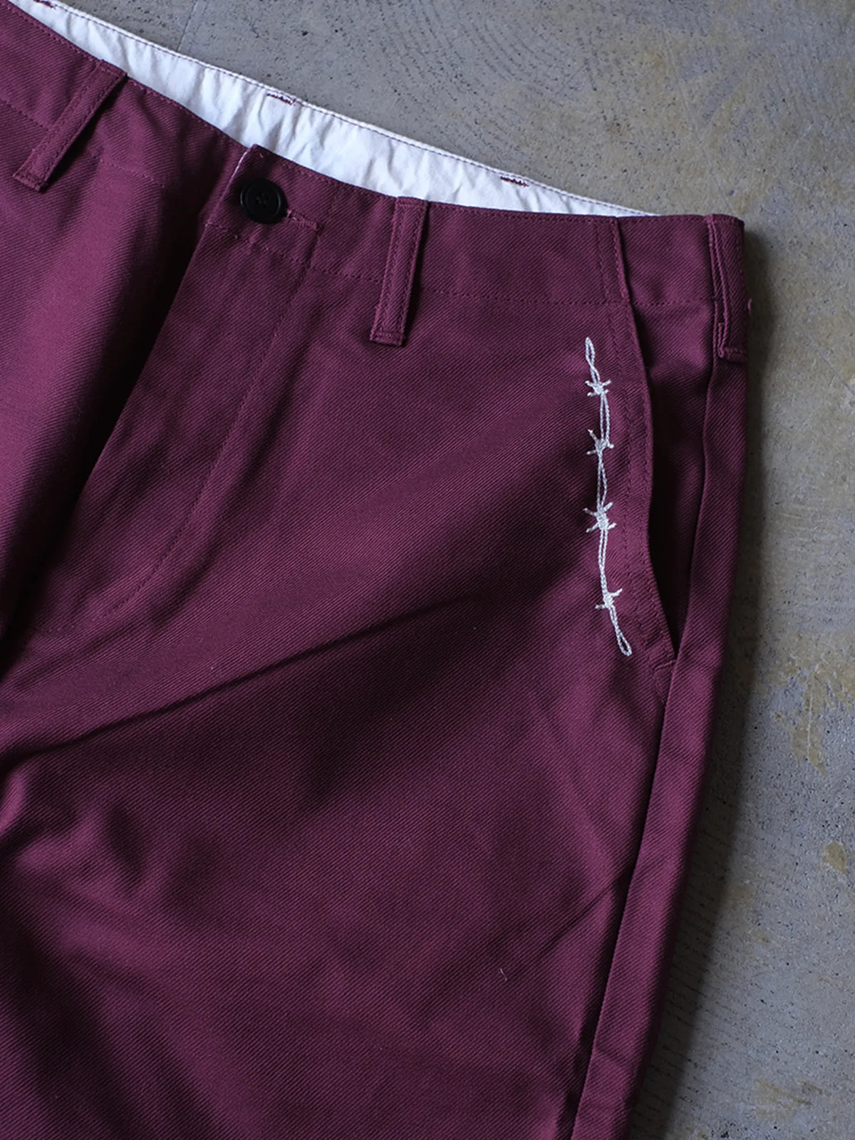 CHU ARAI ×weac. "FRENCHWORK WIDE PANTS"
