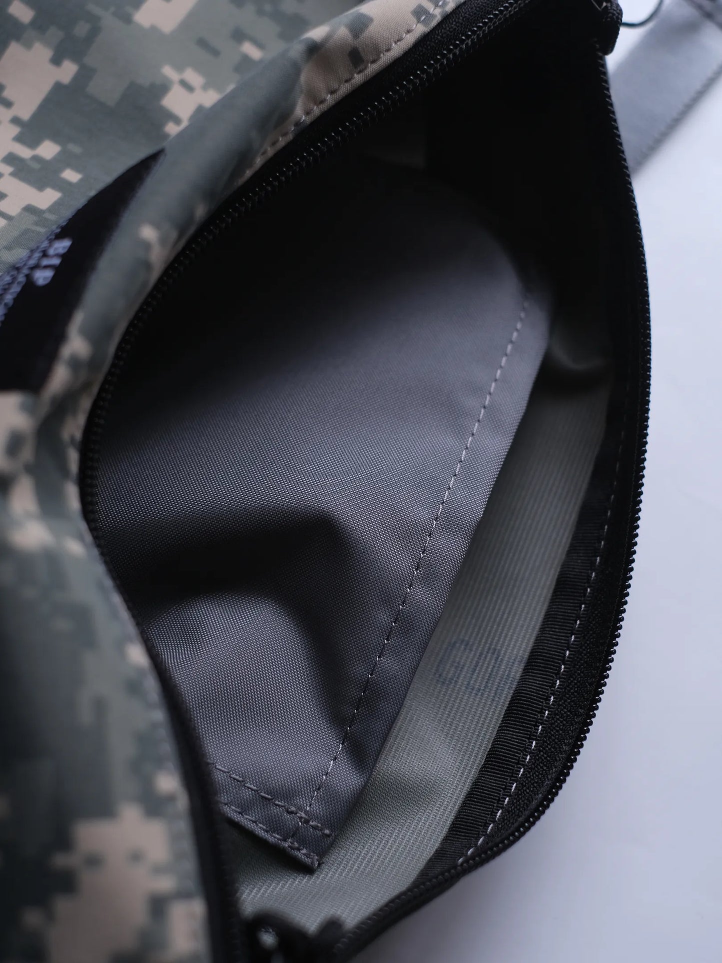 BAGSINPROGRESS x Post O'Alls "Fannypack Crossbody : GORE-TEX 3DIGITAL CAMO desert"