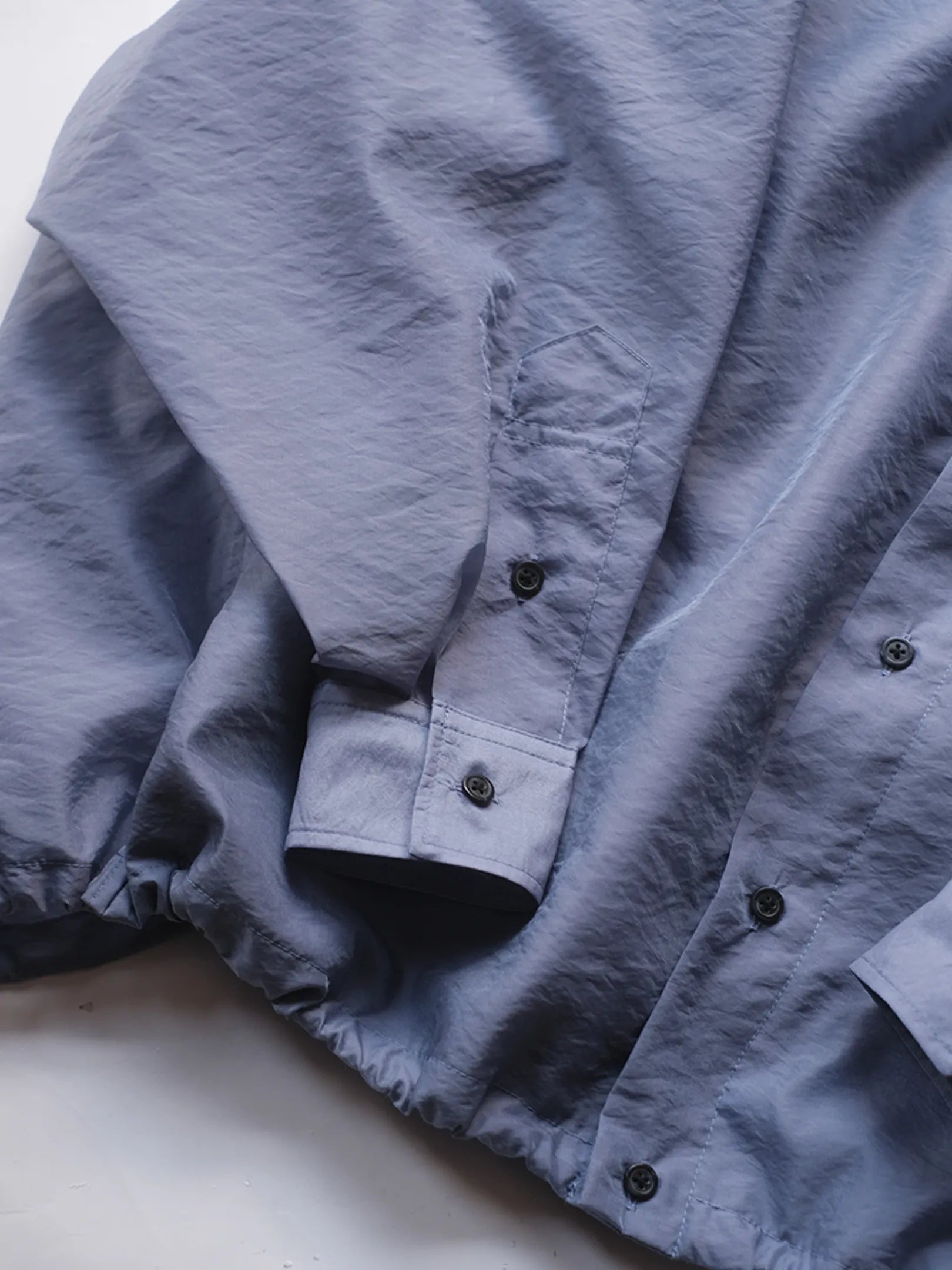 manon "ORGANDY SHEER BIG SHT JKT(2colors)"