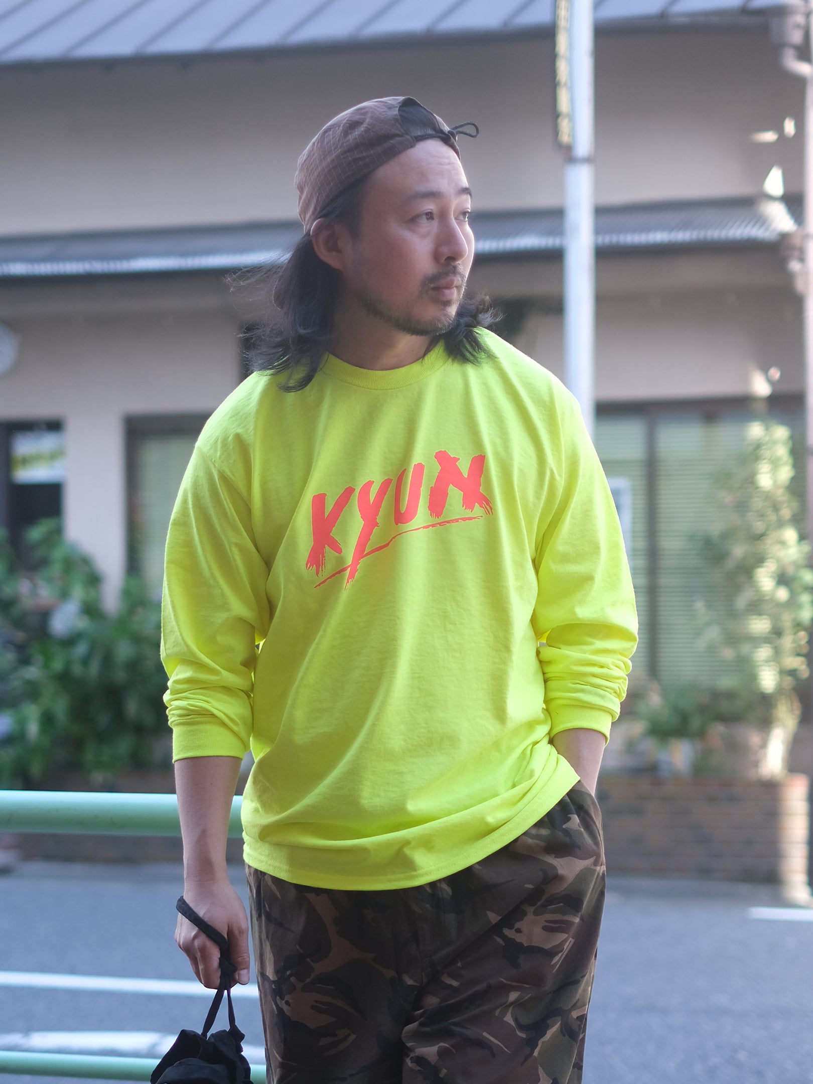 O.K. "KYUN L/S TEE(2colors)"