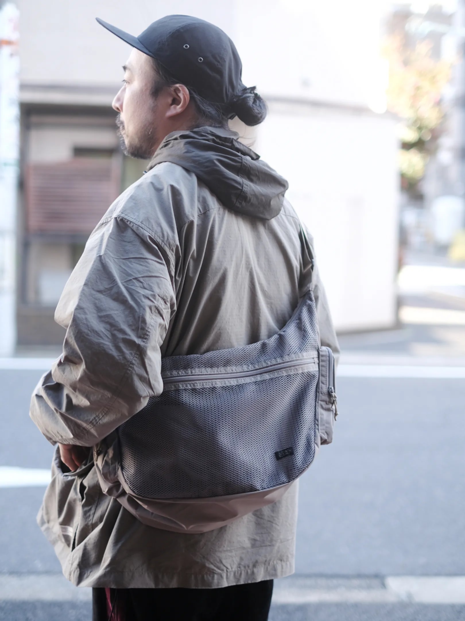 3/7 12~  SEDAN ALL-PURPOSE "Mesh Shoulder Bag(2colors)"