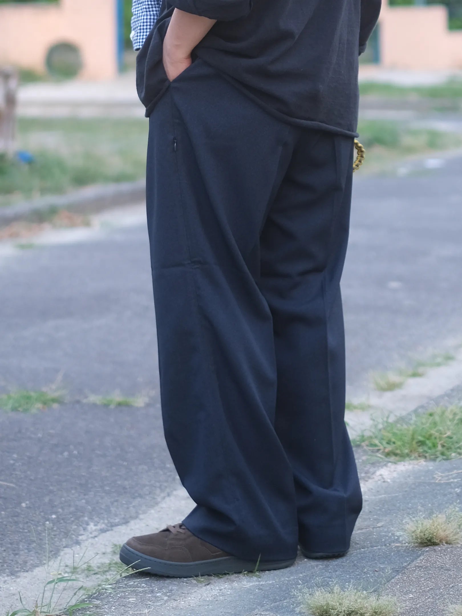 8/22 12~  SEDAN ALL-PURPOSE "Ventilation Wide Slacks(2colors)"