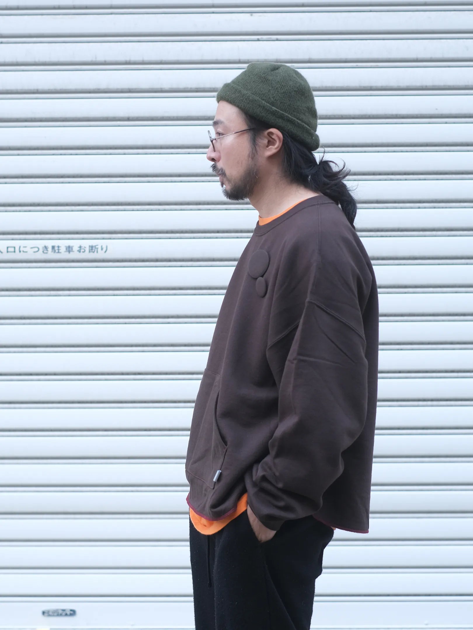 ★ORDER START★NEW GILDAN CUSTOM FRONT POCKET CREW SWEAT (2colors)