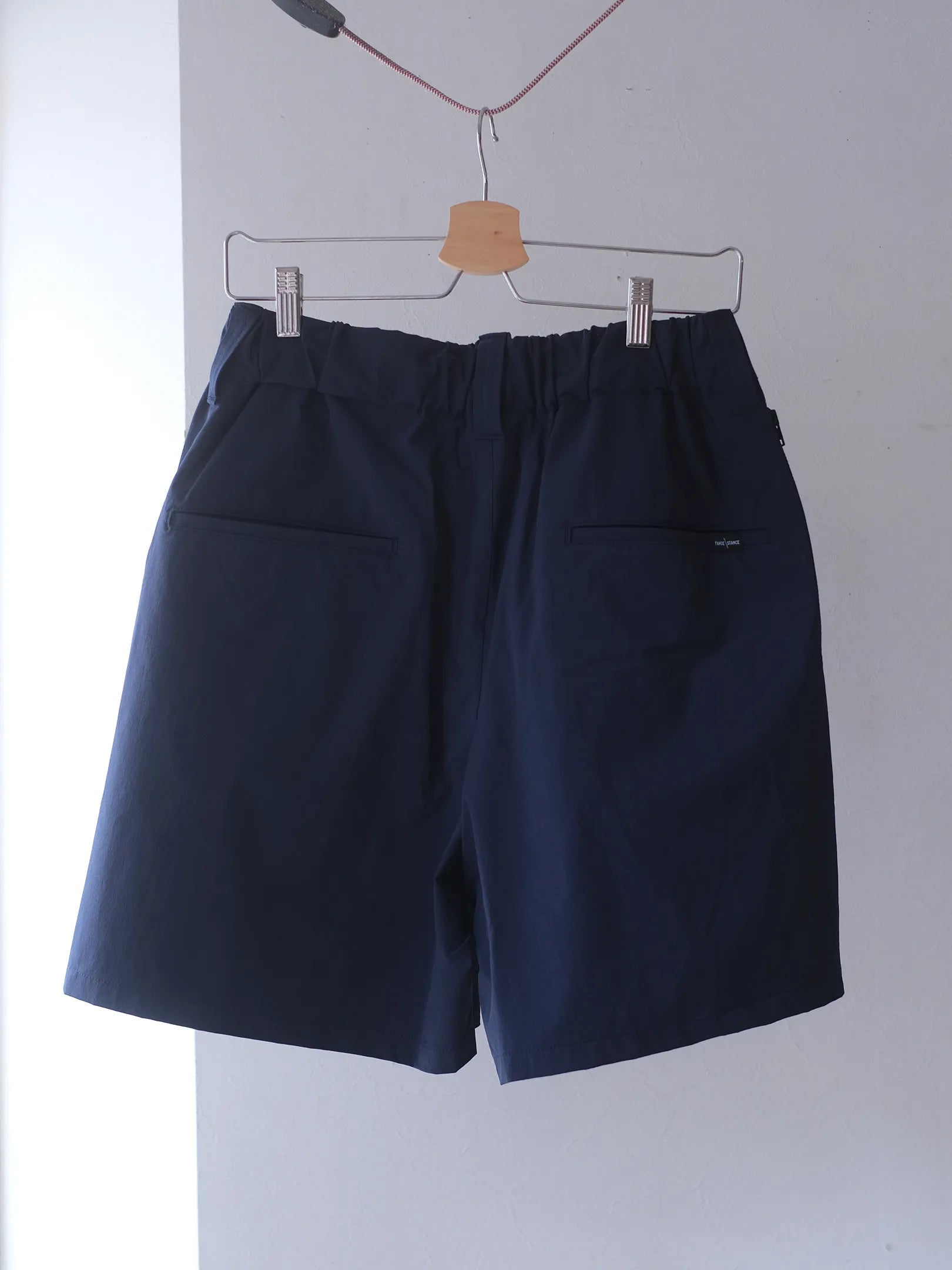 FAKIE STANCE  "Wide Shorts(NAVY)"