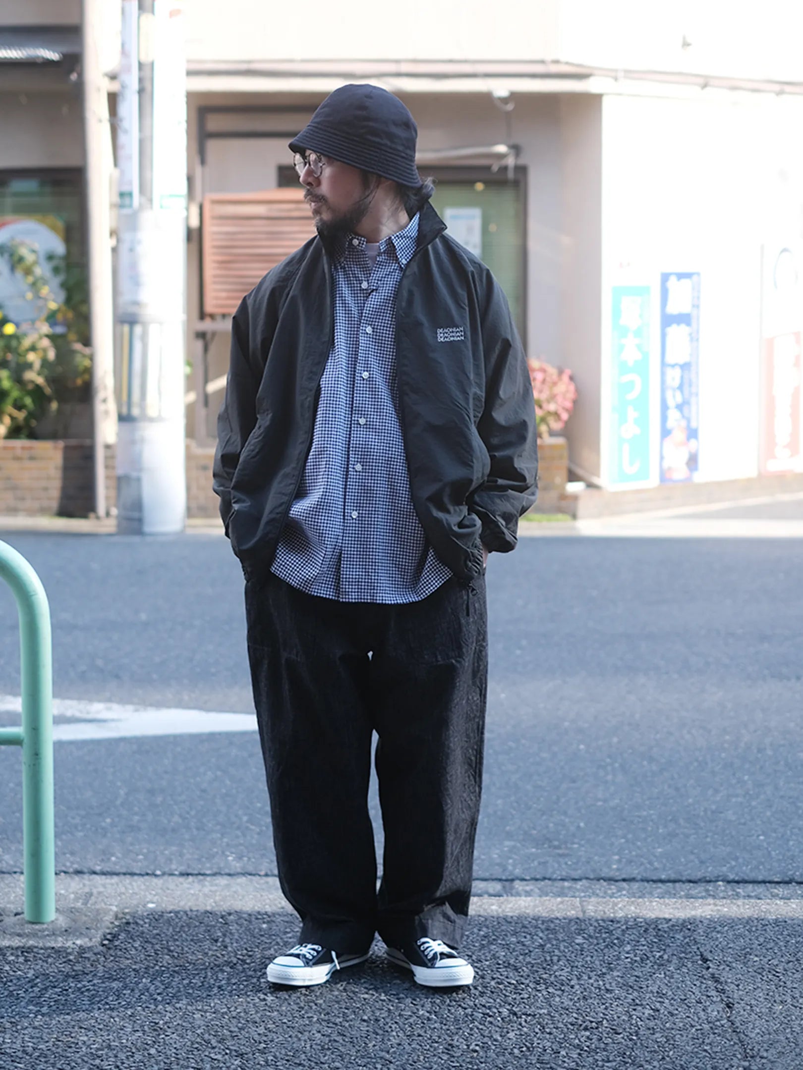 ●PRE ORDER●DEVONIAN "D'S TRI-STARS NYLON TRACK JKT"