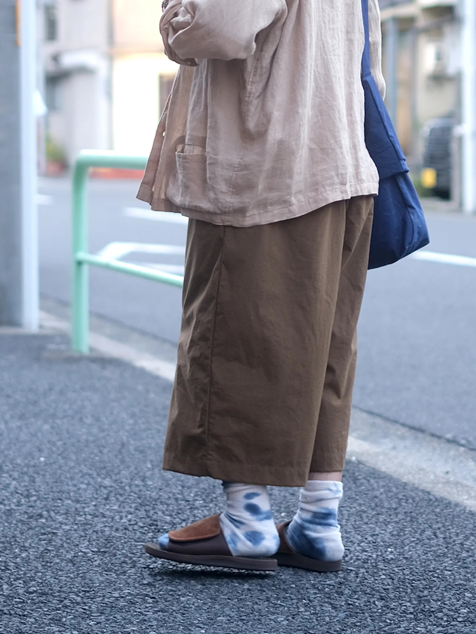 Kojima Shinsugumi "BIG BULB (NAVY COTTON/NYLON)"