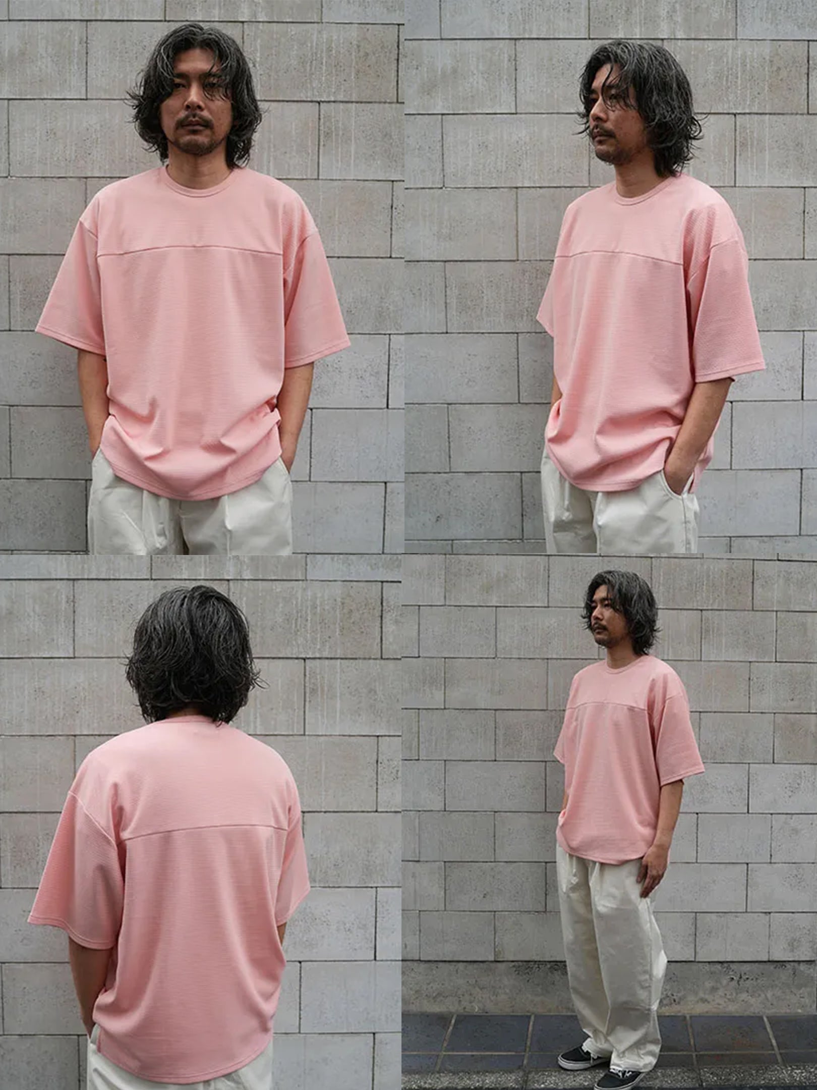 FAKIE STANCE "Hockey Tee(PINK)"