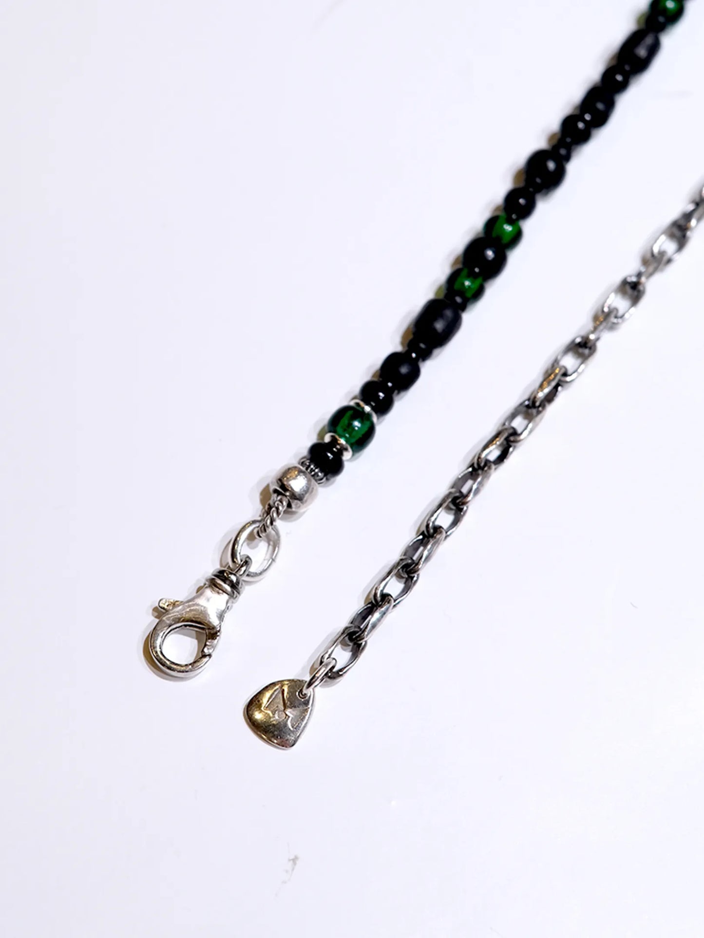 MEL×Panio "2way Necklace(BLACK×GREEN,A)"