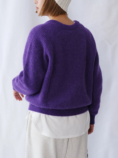 maillot mature "wool rib sweater(3colors)"