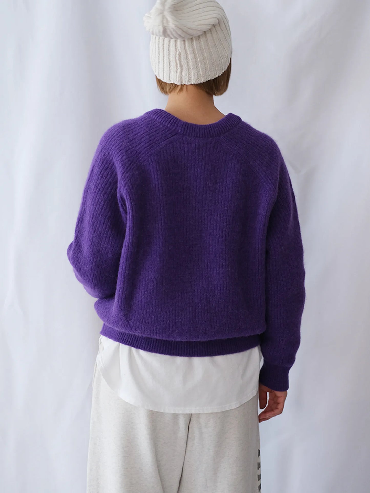 maillot mature "wool rib sweater(3colors)"