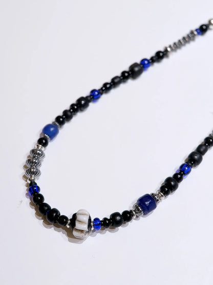 MEL×Panio "2way Necklace(BLACK×BLUE,B)"