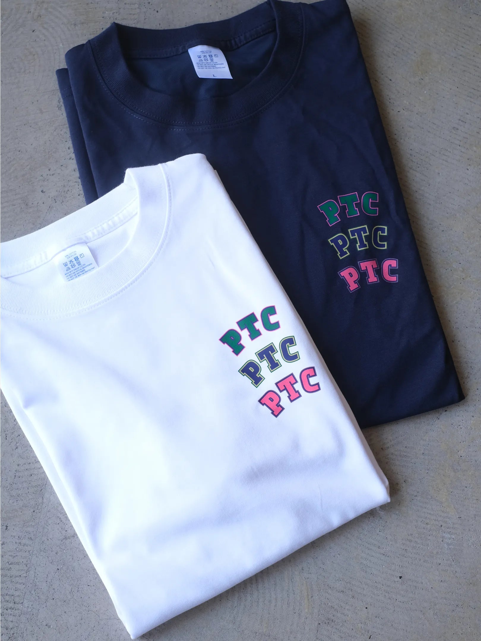 ⚫︎PRE-ORDER  PTC by Panio " MINI COLLEGE LOGO COOL TOUCH S/STee(2colors)"