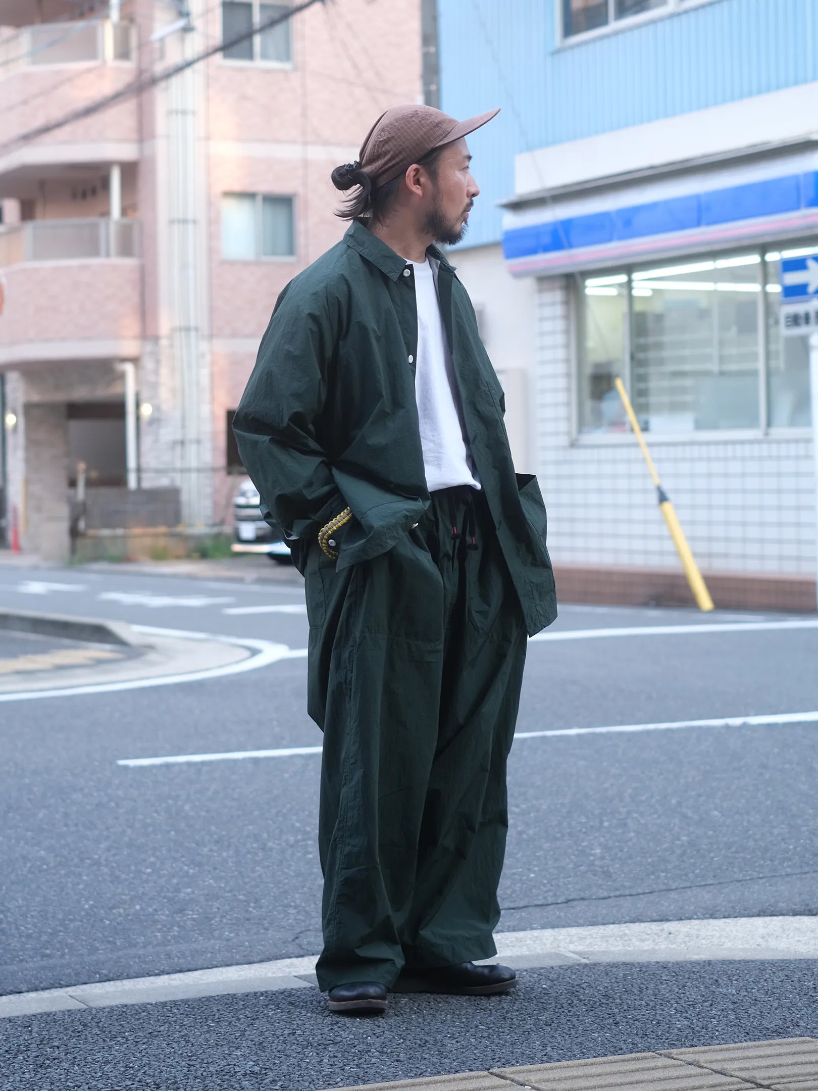 SOWBOW "Sport Jacket H / Tie-Dye Indigo"