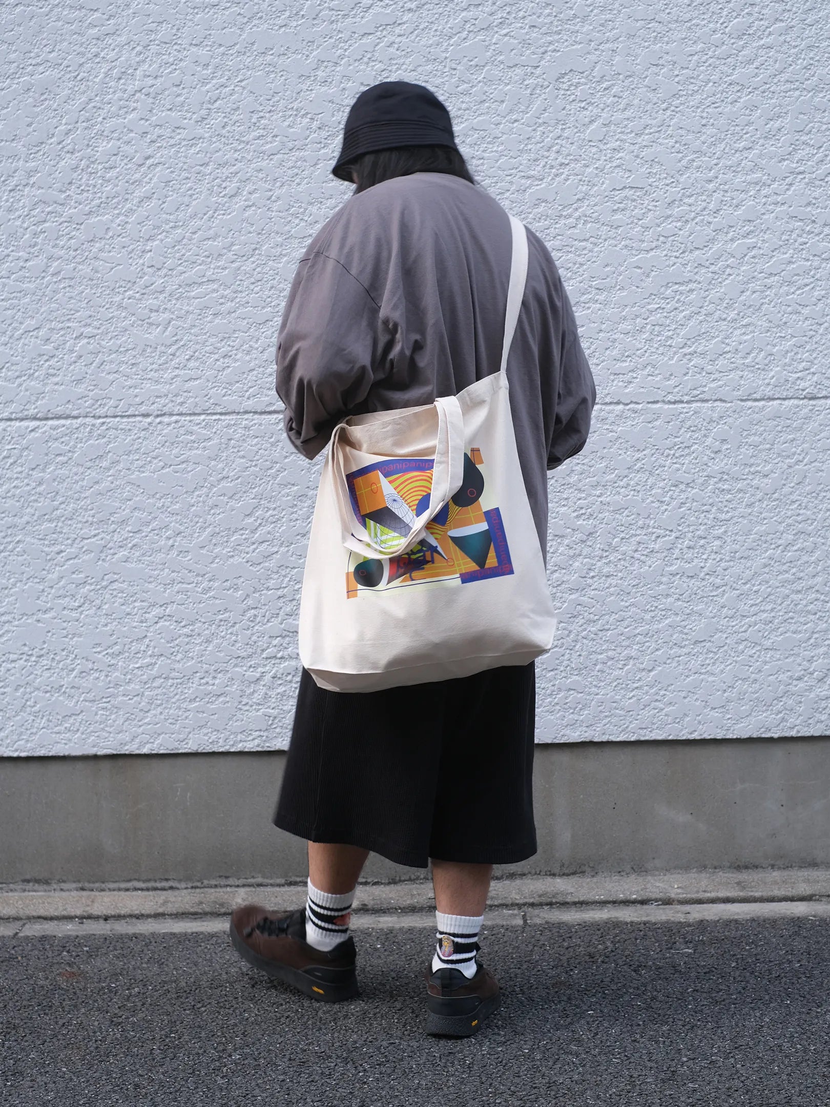 "PANIO REPUBLIC shoulder & tote bag -present past future-"