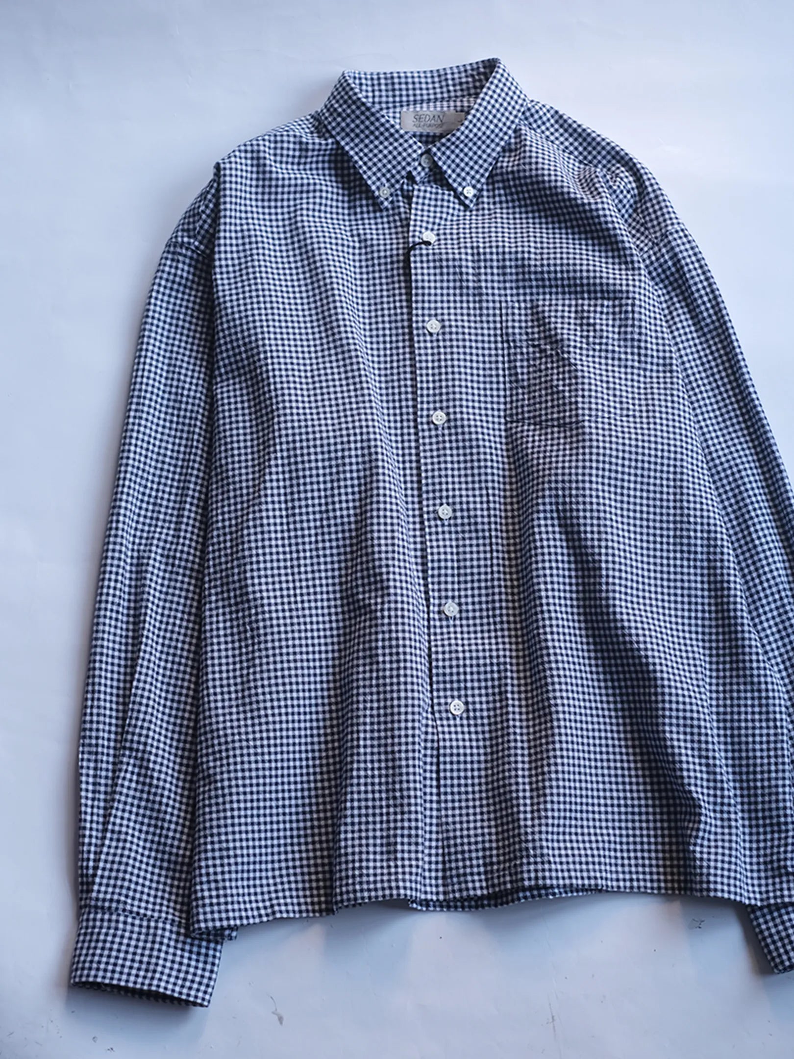 SEDAN ALL-PURPOSE "Light Oxford Box BD Shirt(2colors)"