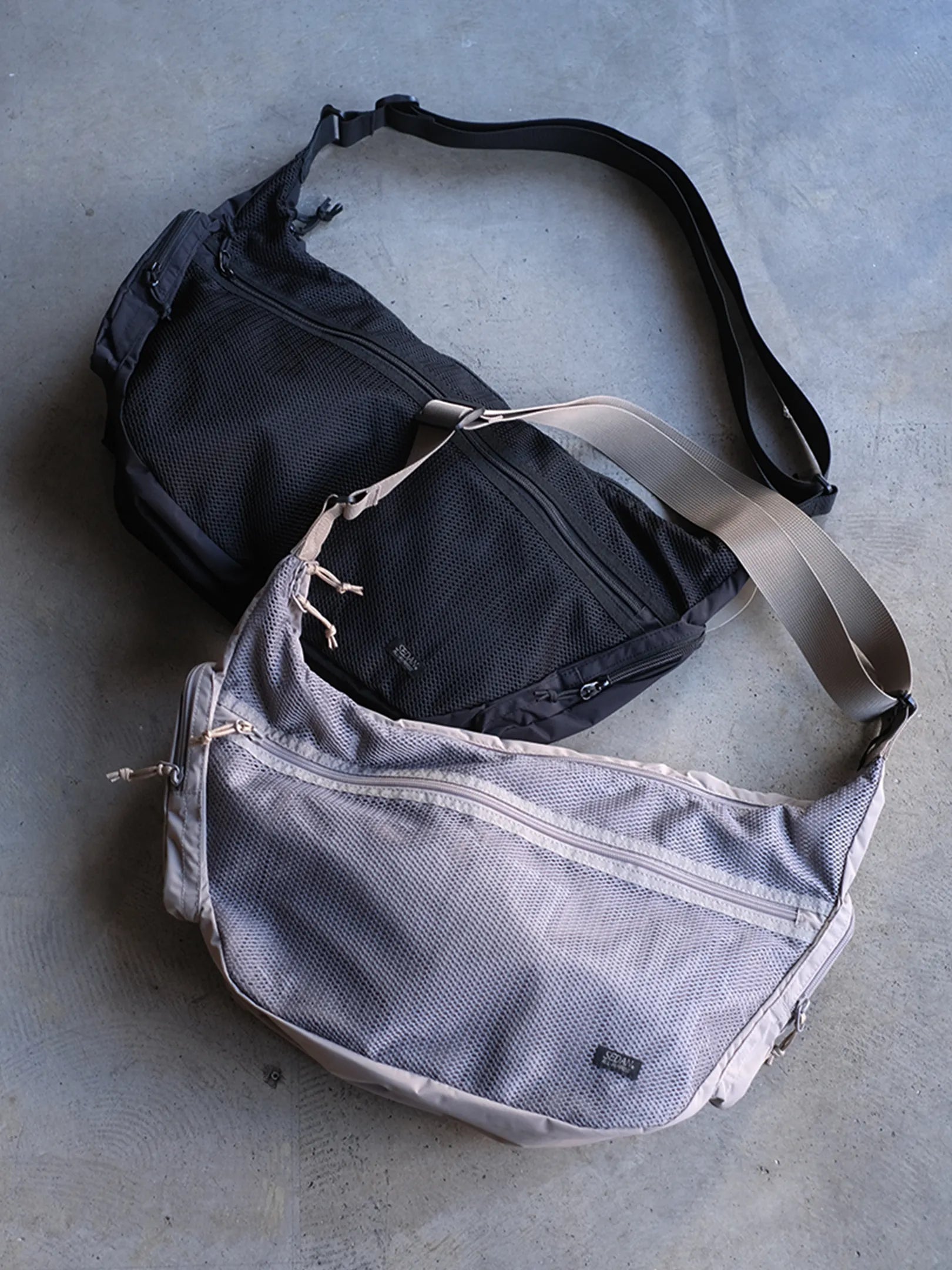 3/7 12~  SEDAN ALL-PURPOSE "Mesh Shoulder Bag(2colors)"