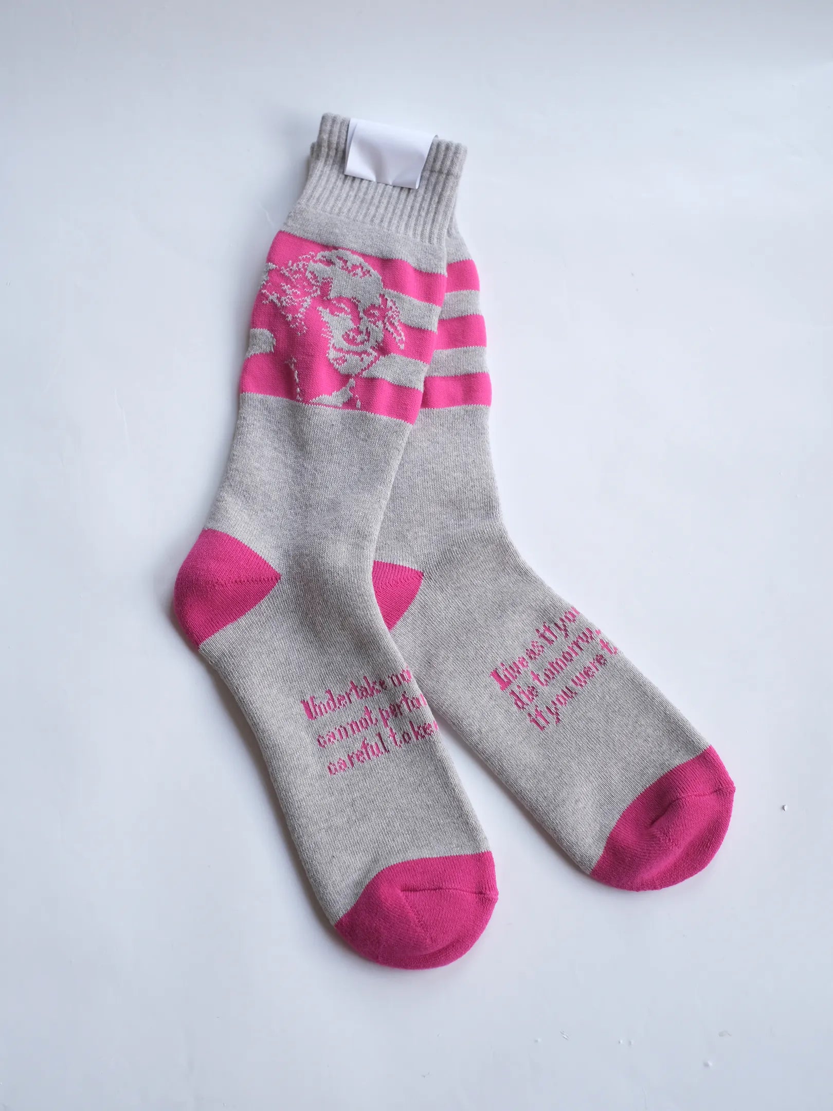 SHOWATABÉ by BRÚ NA BÓINNE "Pile Socks｜Wisdom"