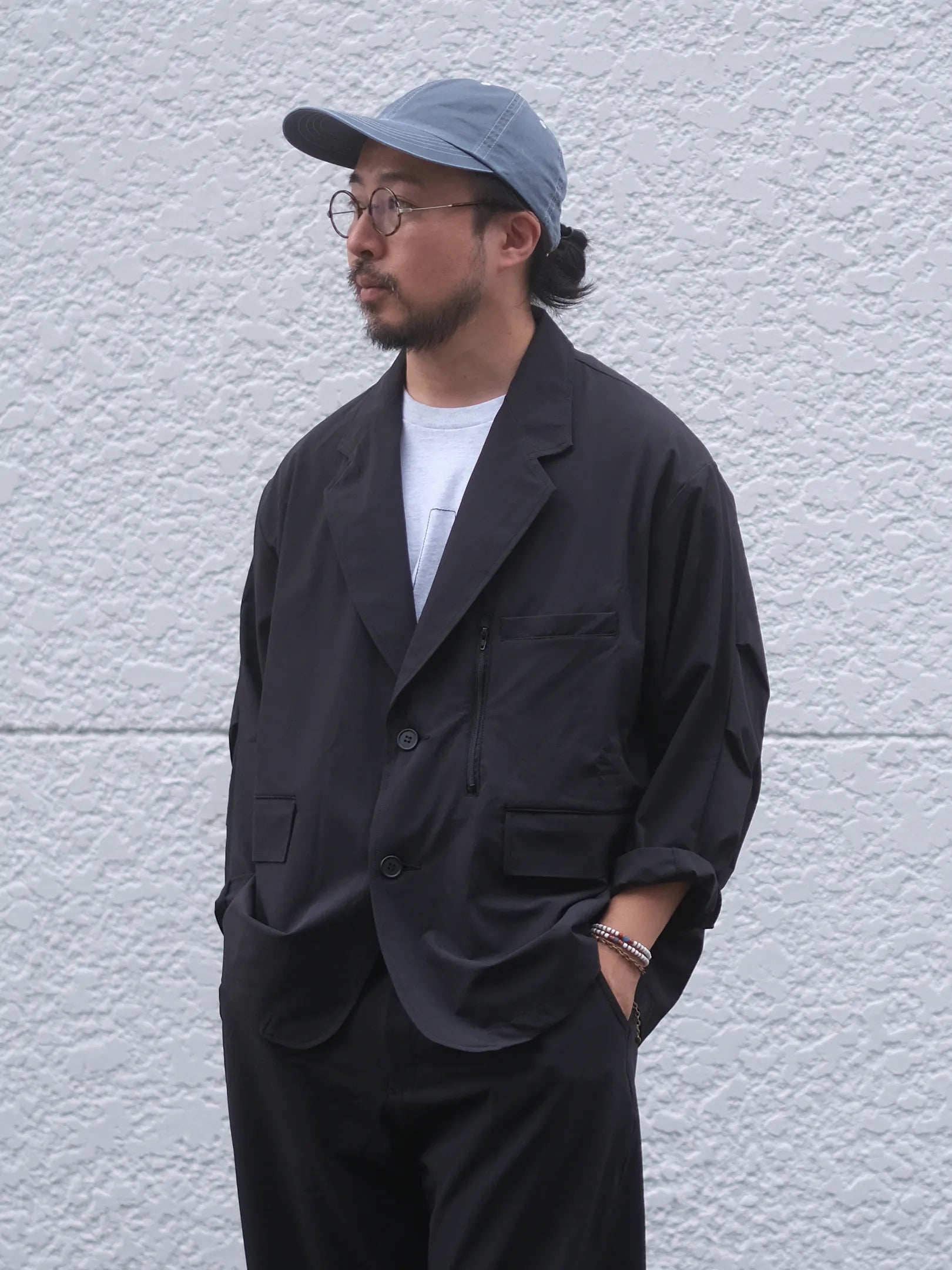 FAKIE STANCE　"Nylon Tailored Jacket"