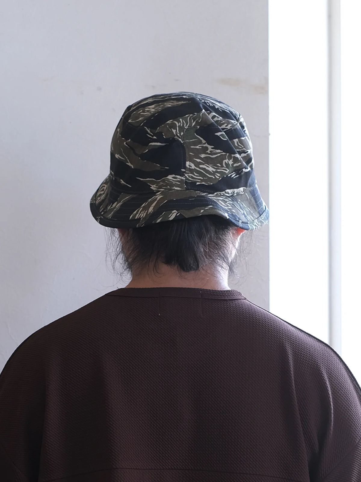 FOUND FEATHER "NEW Boonie Crusher Hat // MIL SPEC Tiger Camo (ML)"