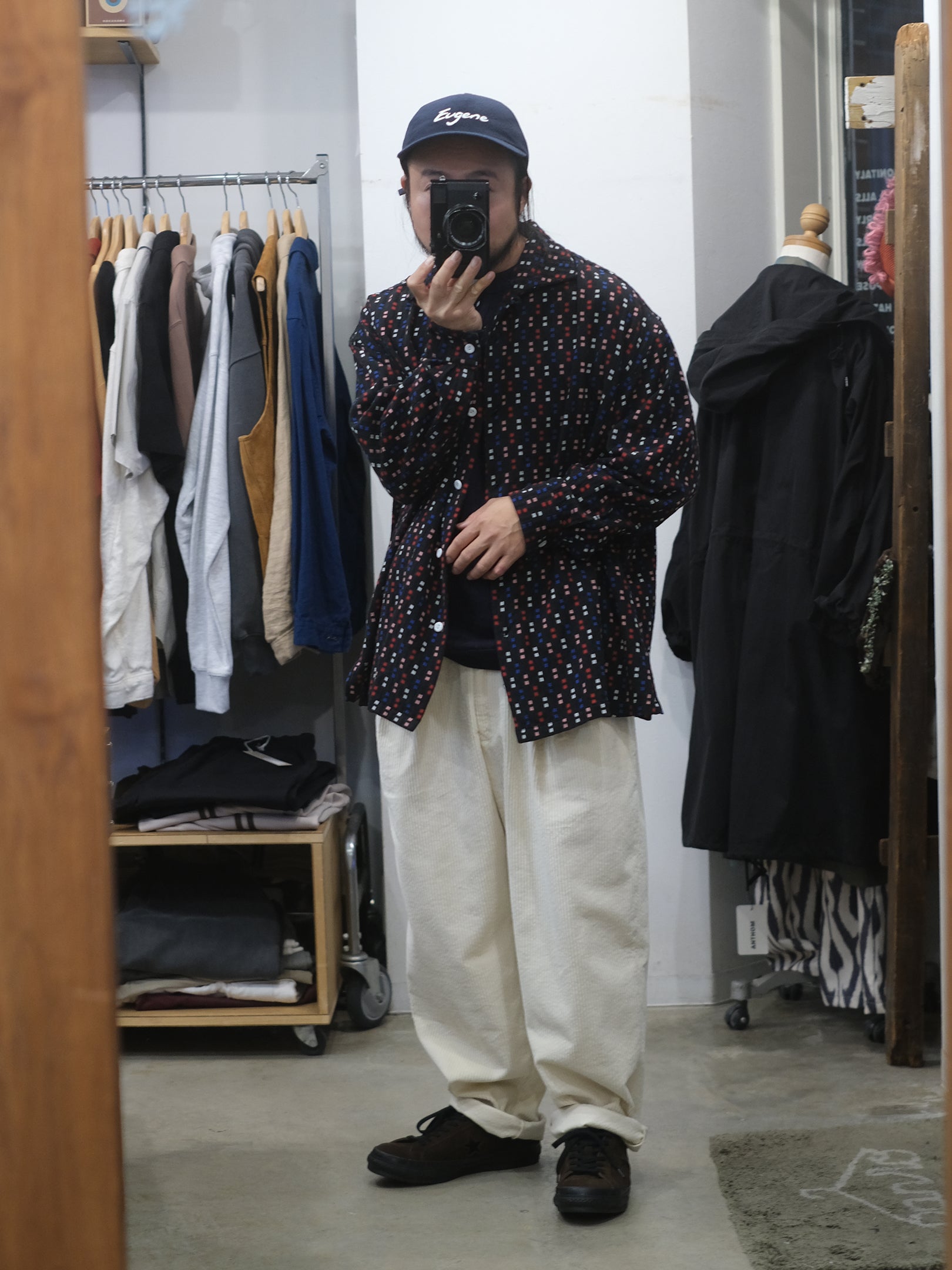 FAKIE STANCE  "D-50 Corduroy WHT"