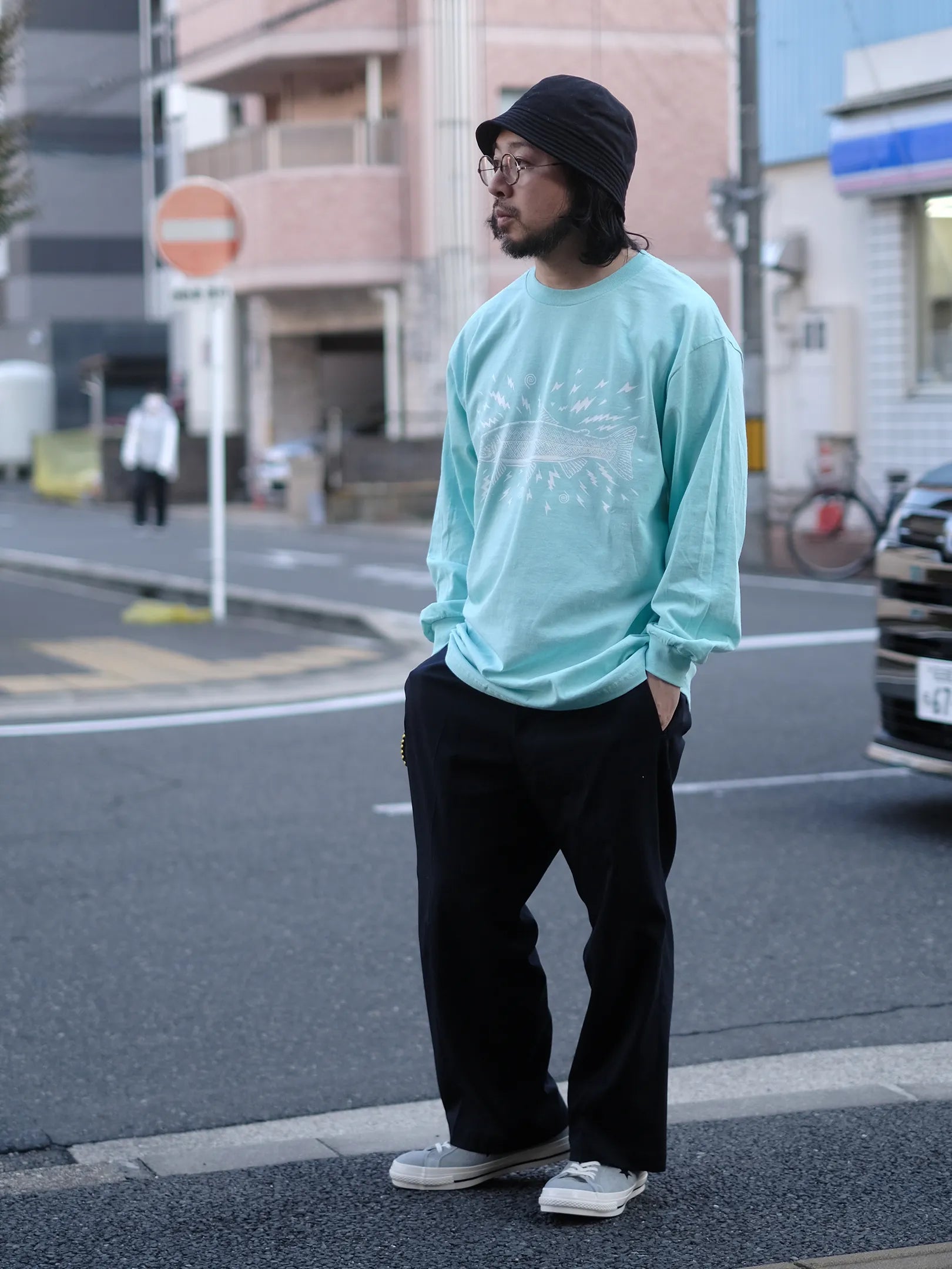 RAY TROLL "Electric Fish L/S T-Shirt"