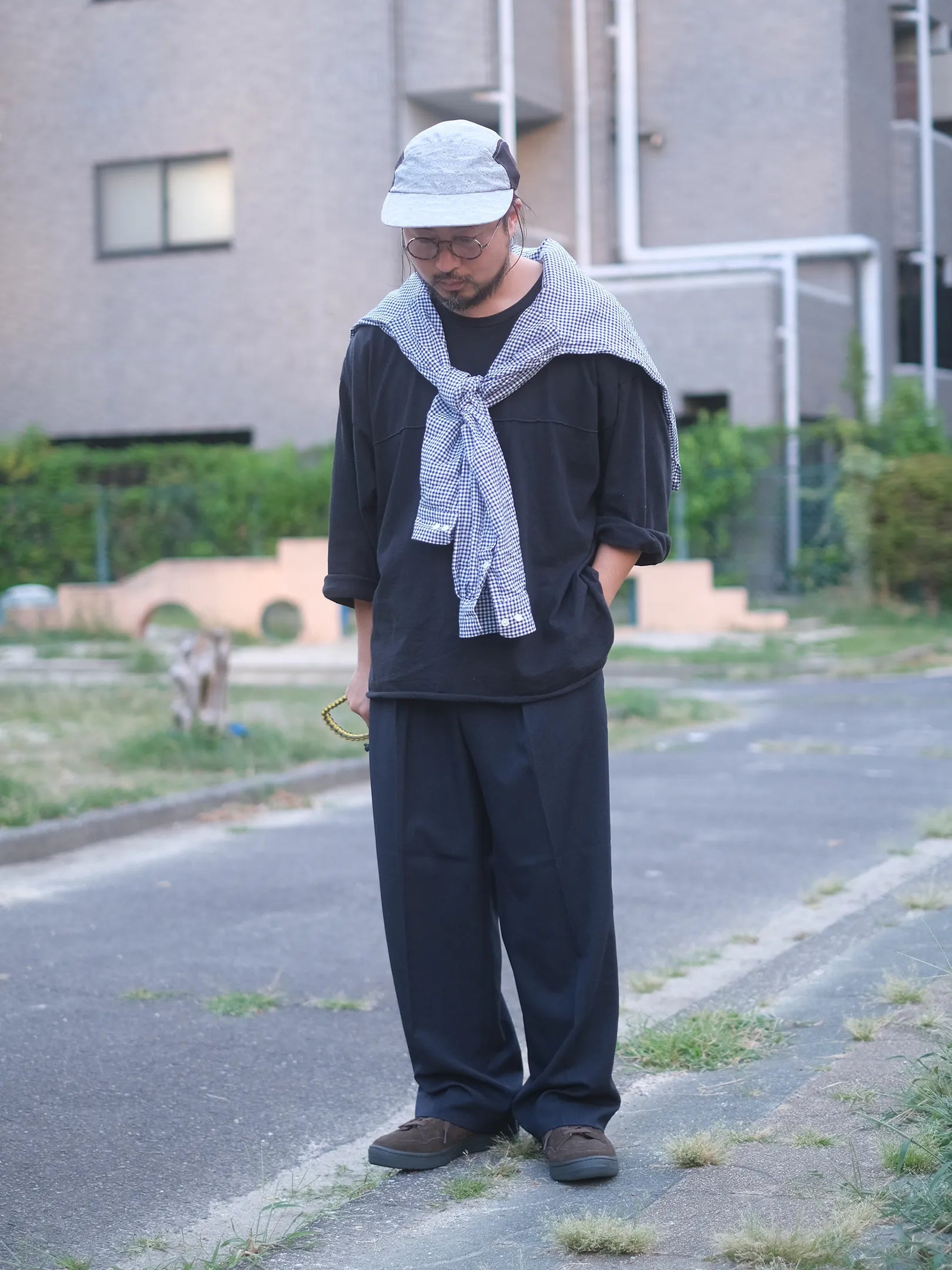 8/22 12~  SEDAN ALL-PURPOSE "Ventilation Wide Slacks(2colors)"
