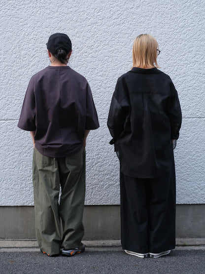 manon "LIP CLOTHTHREE TUCKWIDE PANTS(2colors)"