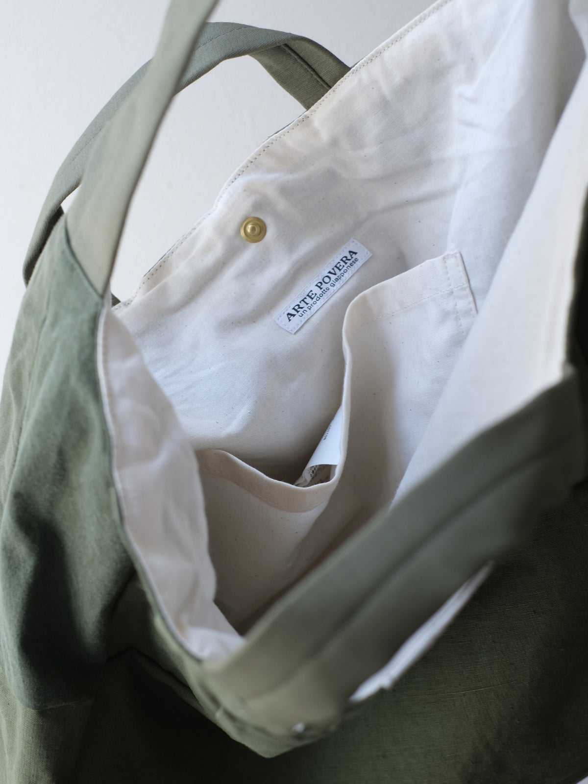 ARTE POVERA "イギリススモックパーカー& ルーマニアテントMIX RE-トート&ショルダーBAG"
