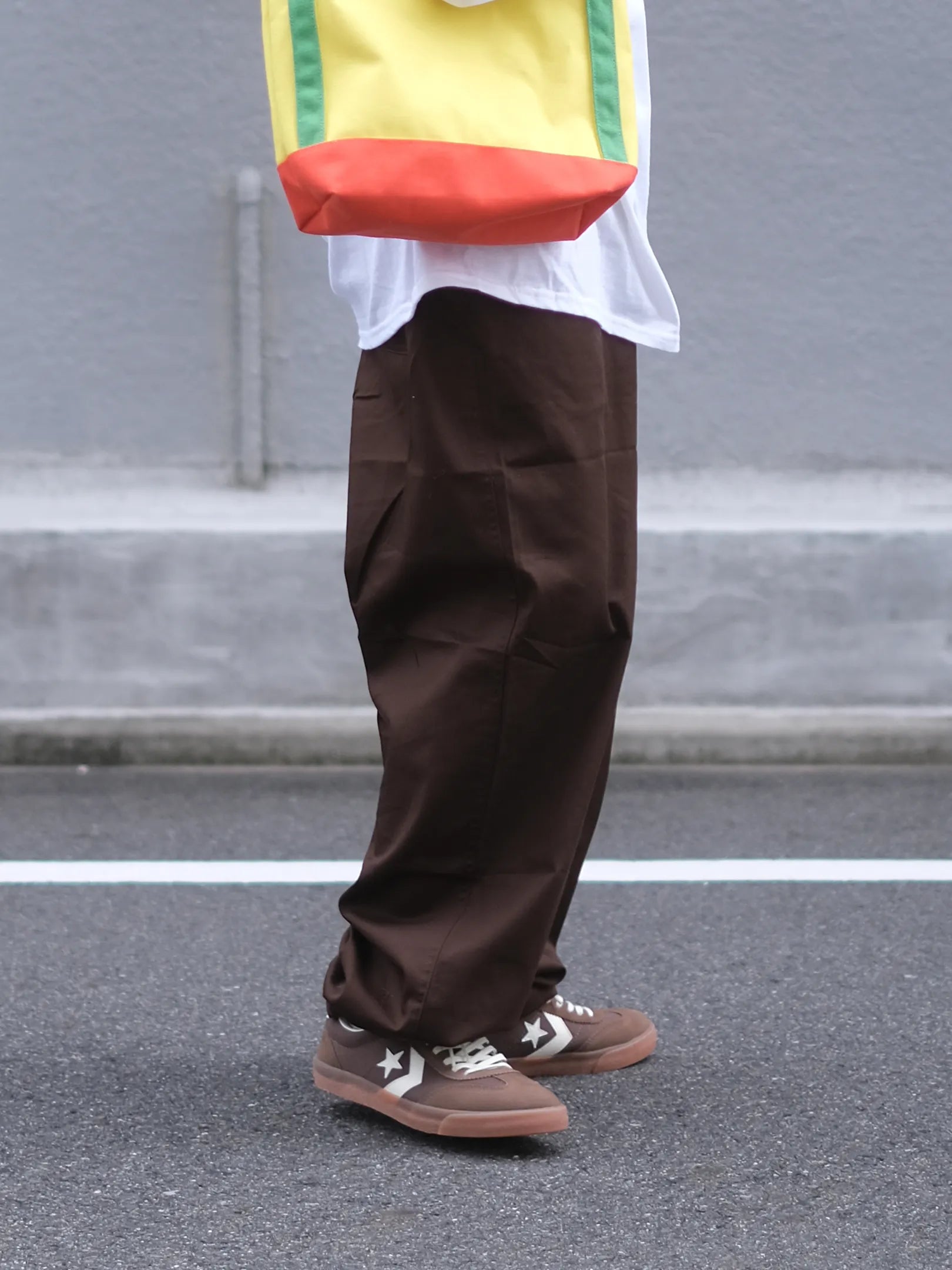 organicsta  "ORGANIC COTTON TWILL EASY PANTS(2colors)"